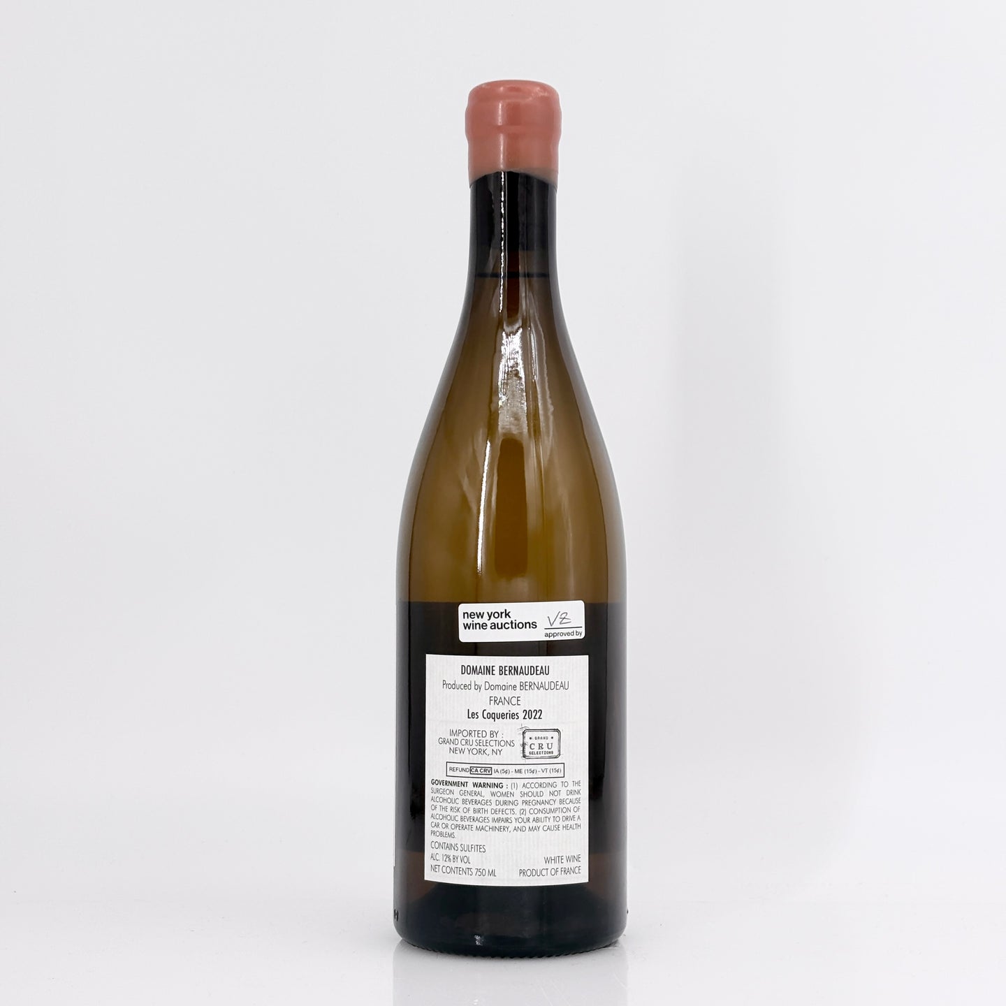 2022 Stephane Bernaudeau Les Coqueries Loire, Vin de France