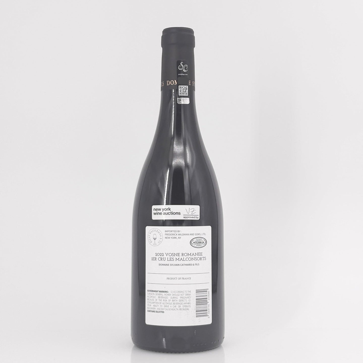 2022 Sylvain Cathiard Aux Malconsorts, Vosne-Romanee Premier Cru, France