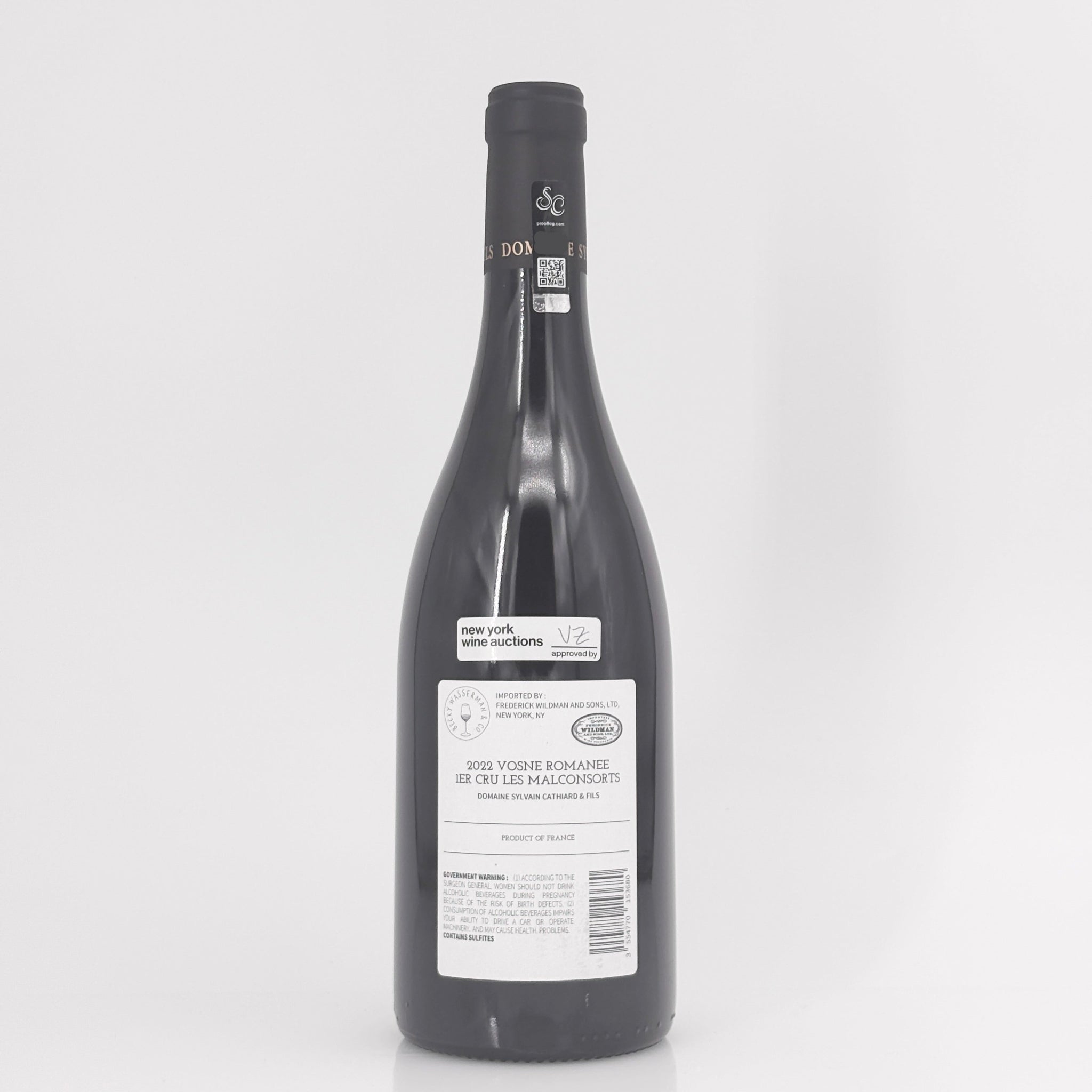 2022 Sylvain Cathiard Aux Malconsorts, Vosne-Romanee Premier Cru, France
