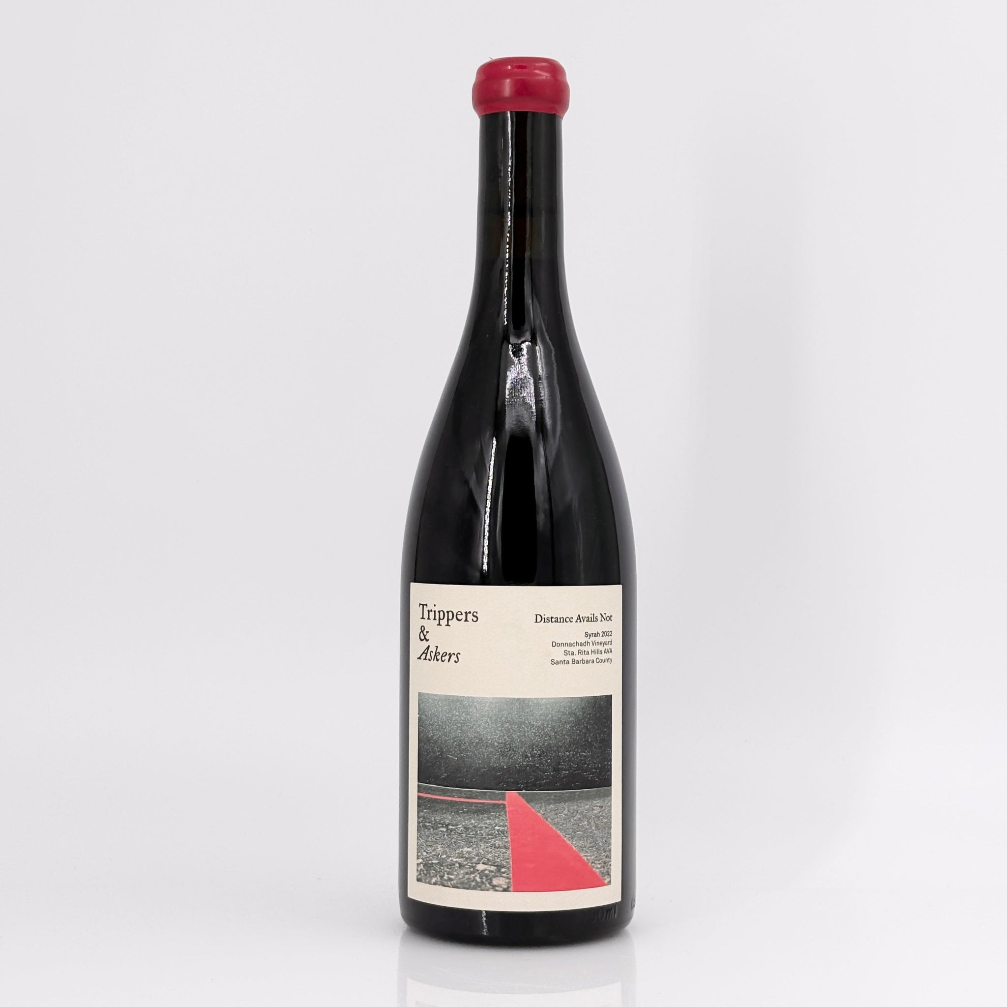 2022 Trippers & Askers 'Distance Avails Not' Donnachadh Vineyard Syrah Sta Rita Hills, USA