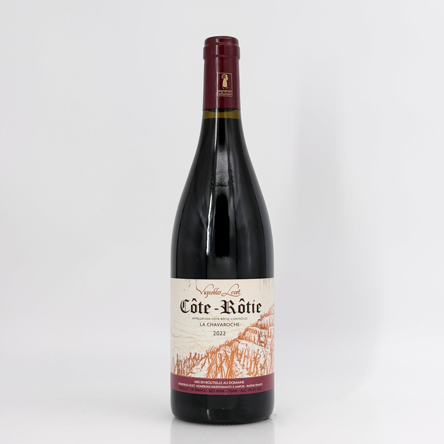 2022 Vignobles Levet Côte-Rôtie La Chavaroche Rhone, France
