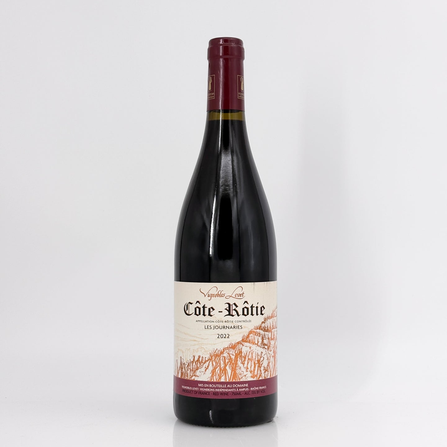 2022 Vignobles Levet Côte-Rôtie Les Journaries Rhone, France