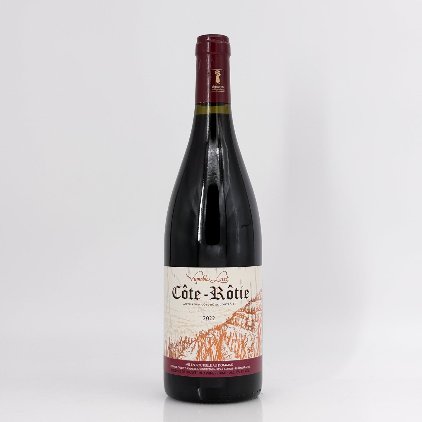 2022 Vignobles Levet Côte-Rôtie Rhone, France