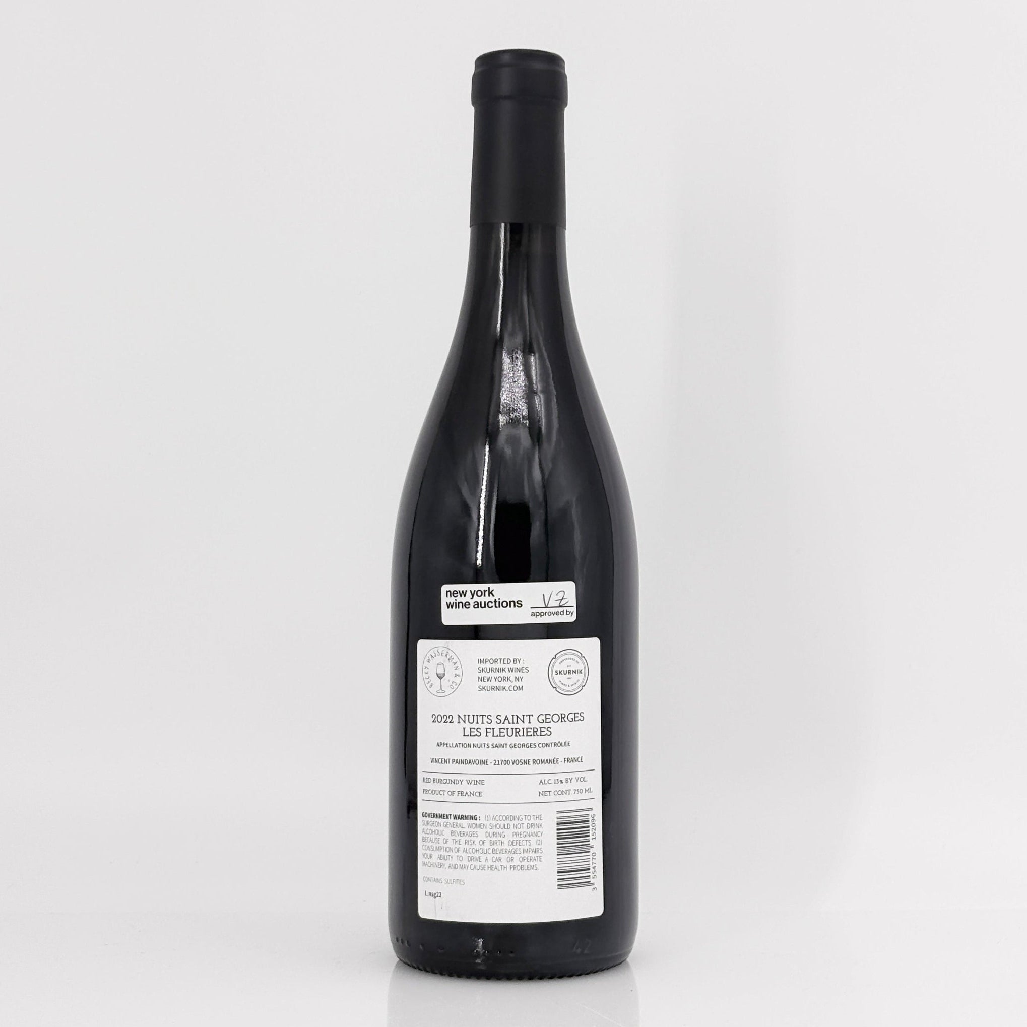 2022 Vincent Paindavoine “Les Fleurières” Nuits-St-Georges Premier Cru, France