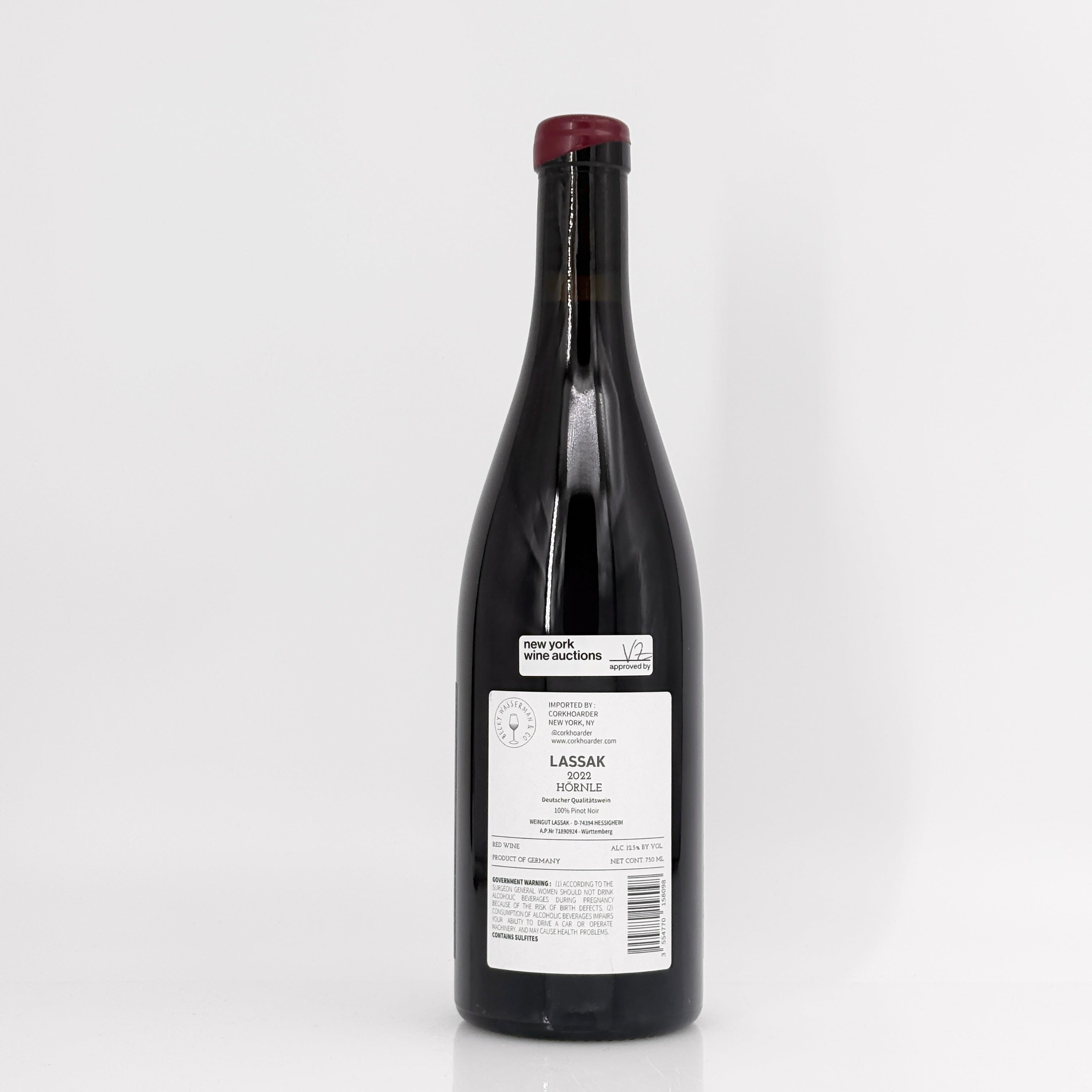 2022 Weingut Lassak Spätburgunder Hörnle, Württemberg, Germany