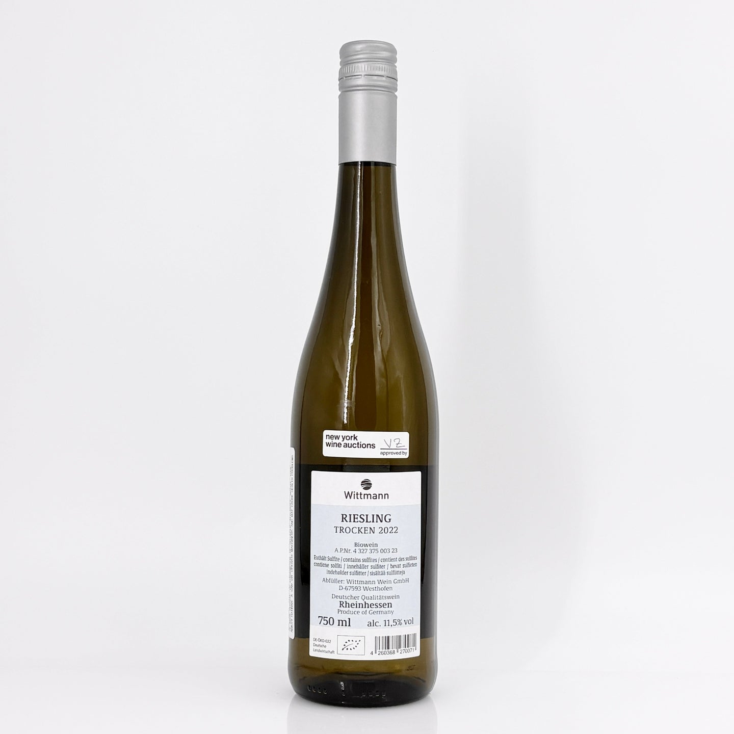 2022 Weingut Wittmann '100 Hugel' Riesling Trocken Rheinhessen, Germany