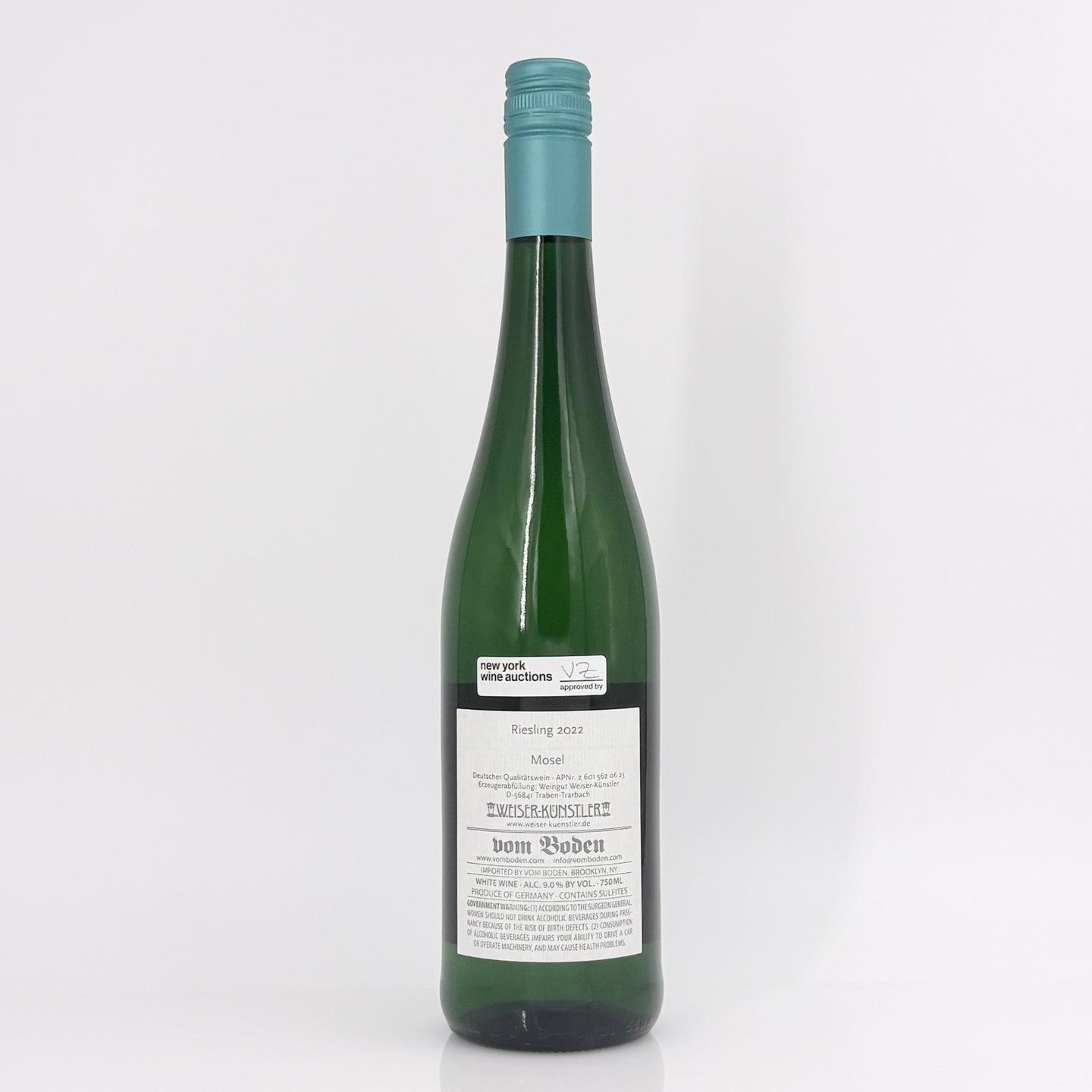 2022 Weiser-Kunstler Riesling Feinherb Mosel, Germany