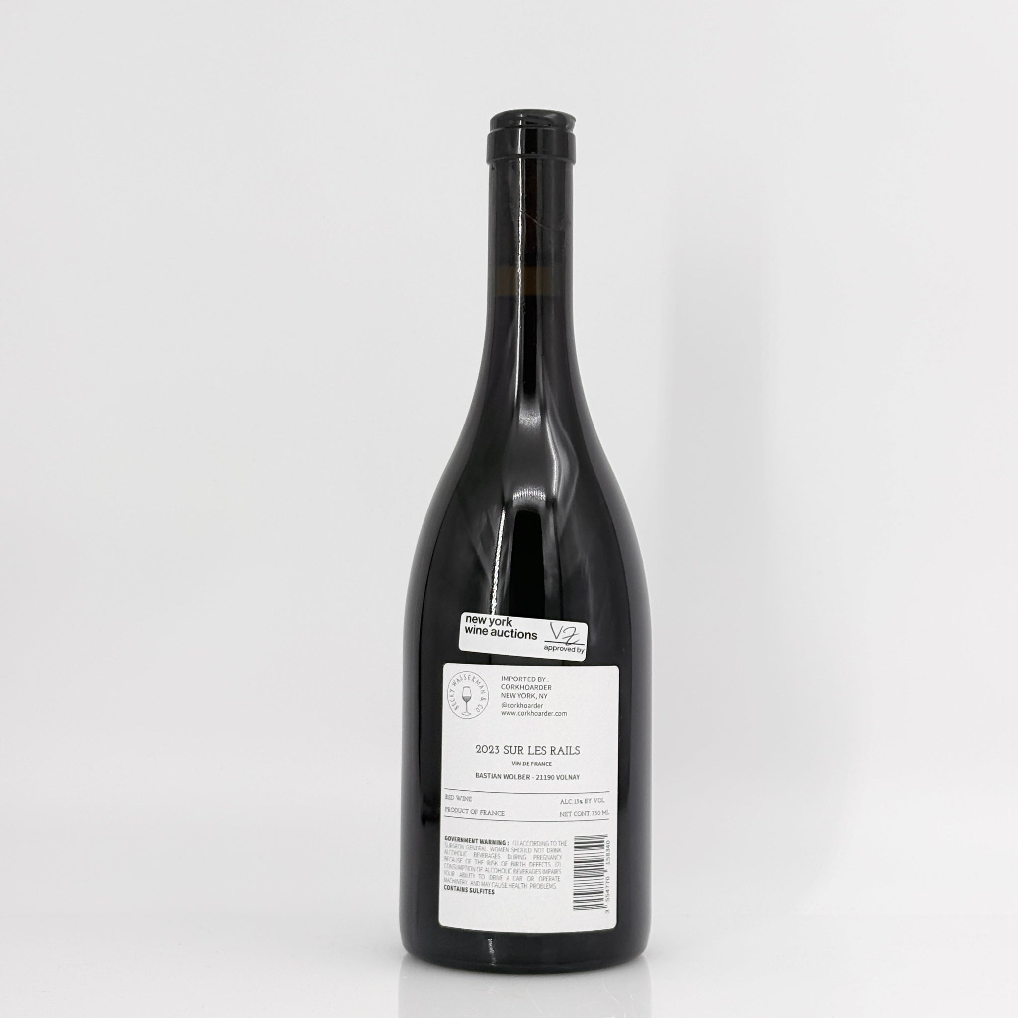2023 Bastian Wolber 'Sur Les Rails' Burgundy, Vin de France
