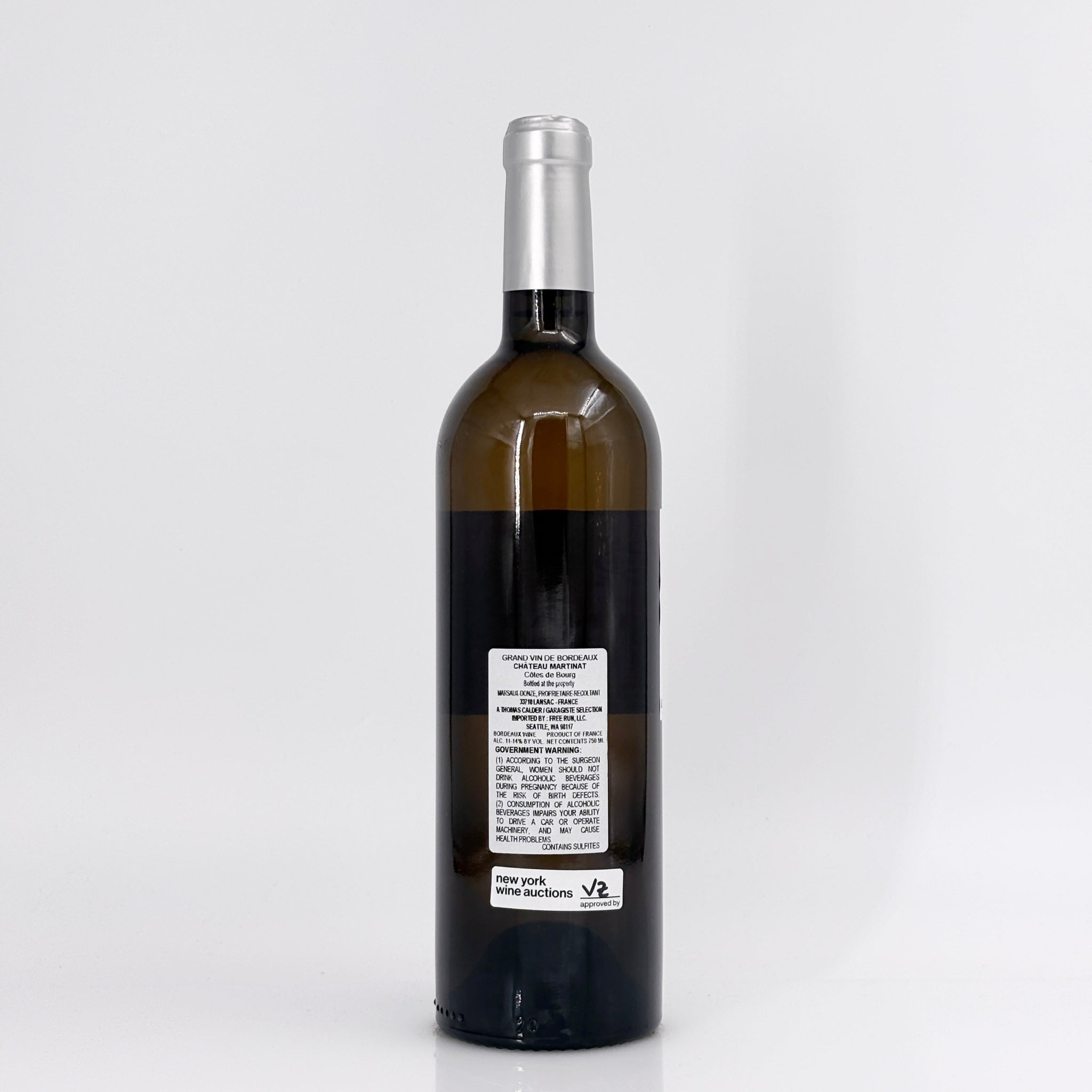 2023 Chateau Martinat Cotes de Bourg, France