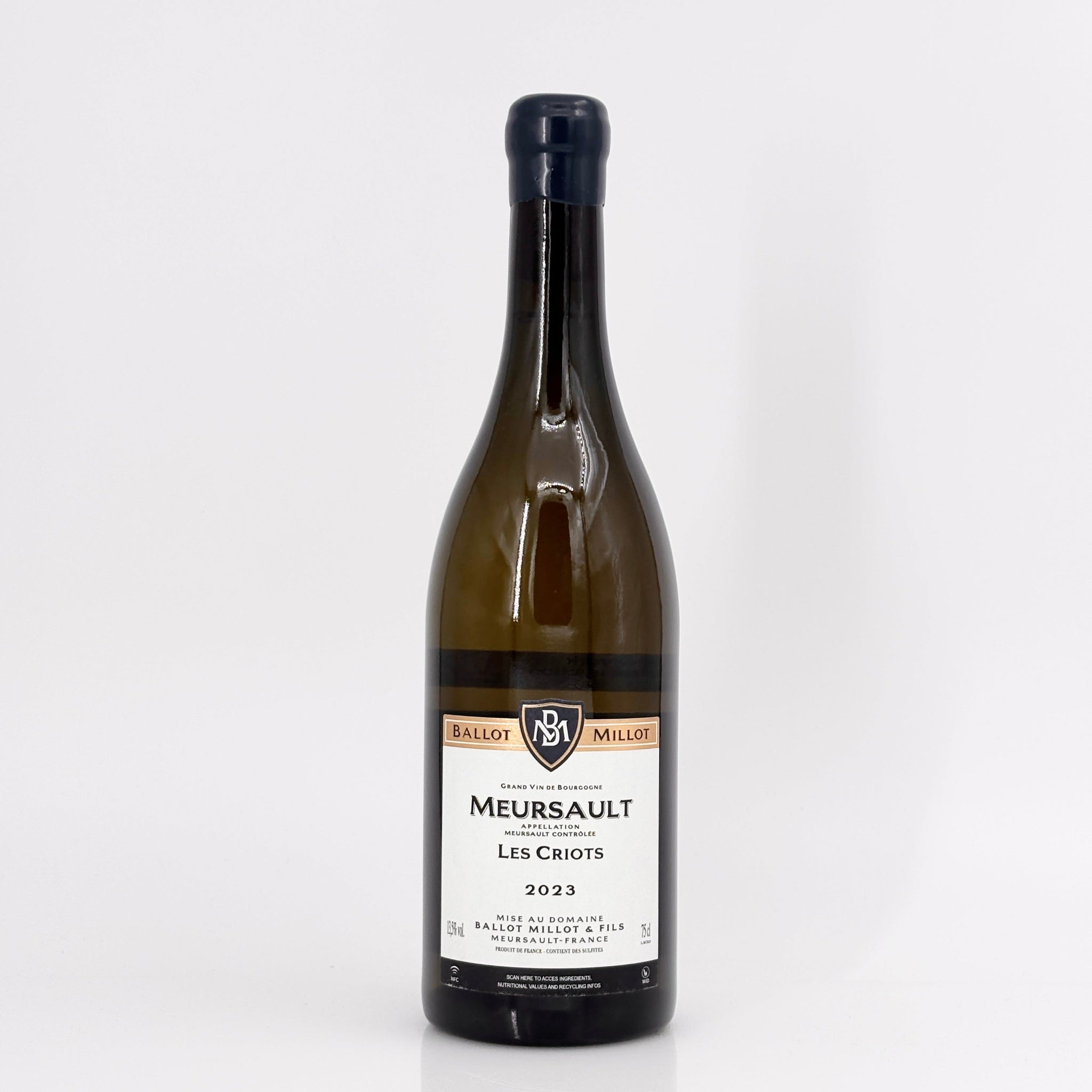 2023 Domaine Ballot-Millot Meursault Les Criots Cote de Beaune, France (Lot 1)