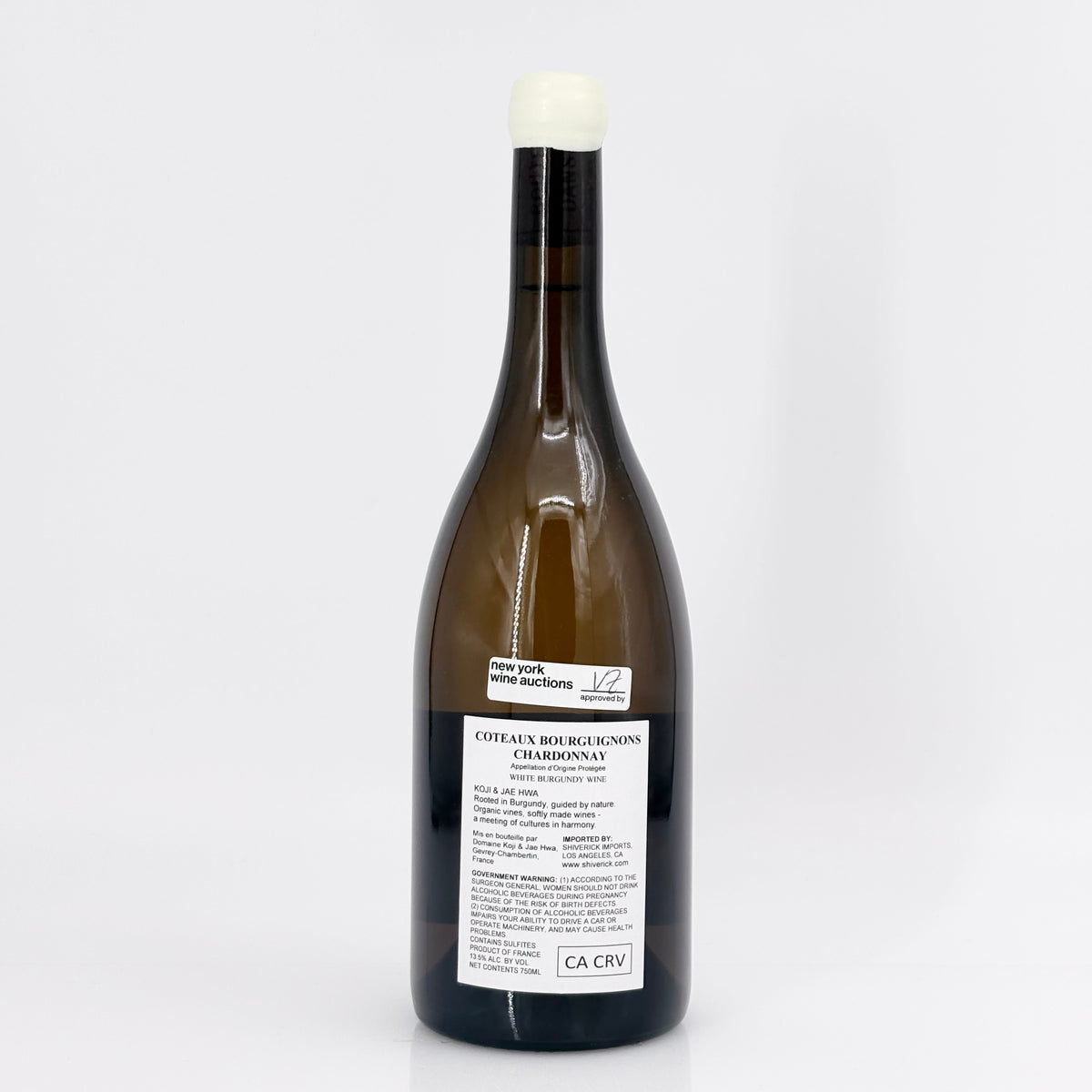 2023 Domaine Koji et Jae Hwa Coteaux Bourguignons Chardonnay, Burgundy, France