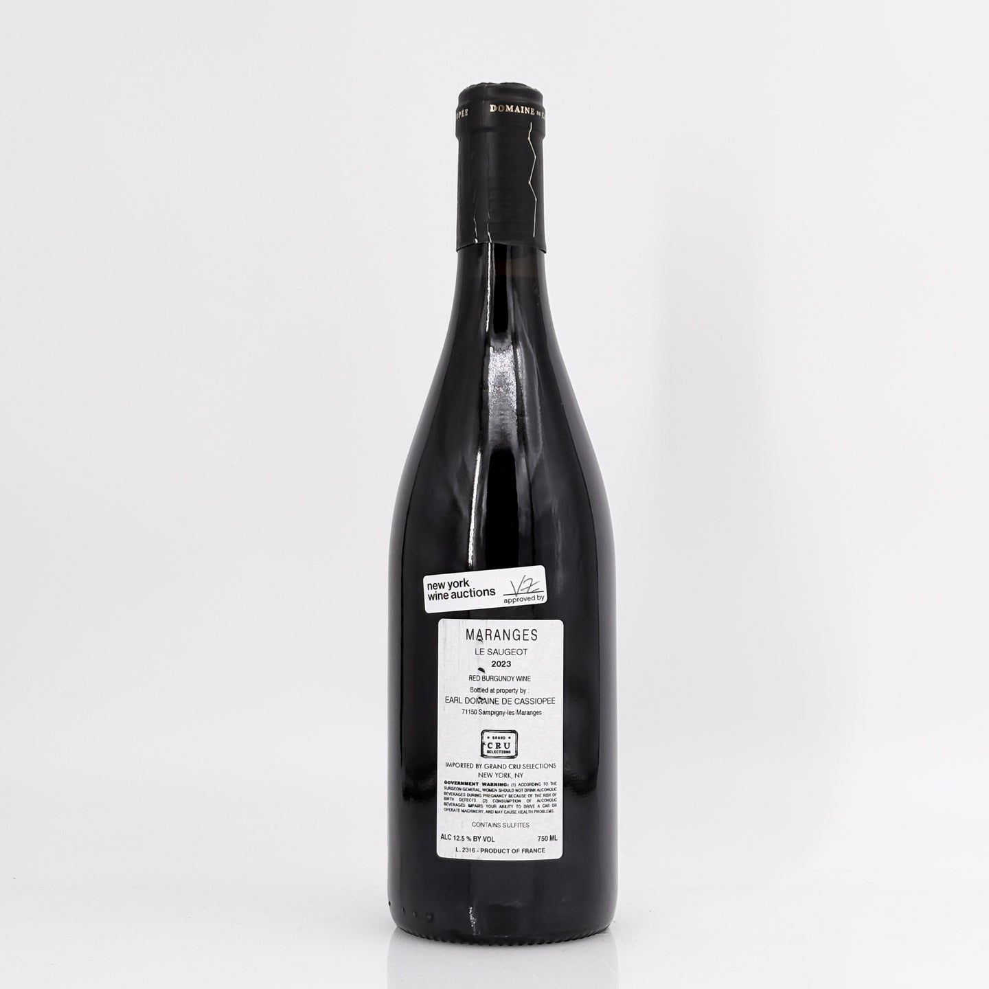 2023 Domaine de Cassiopee Maranges Le Saugeot, Burgundy, France