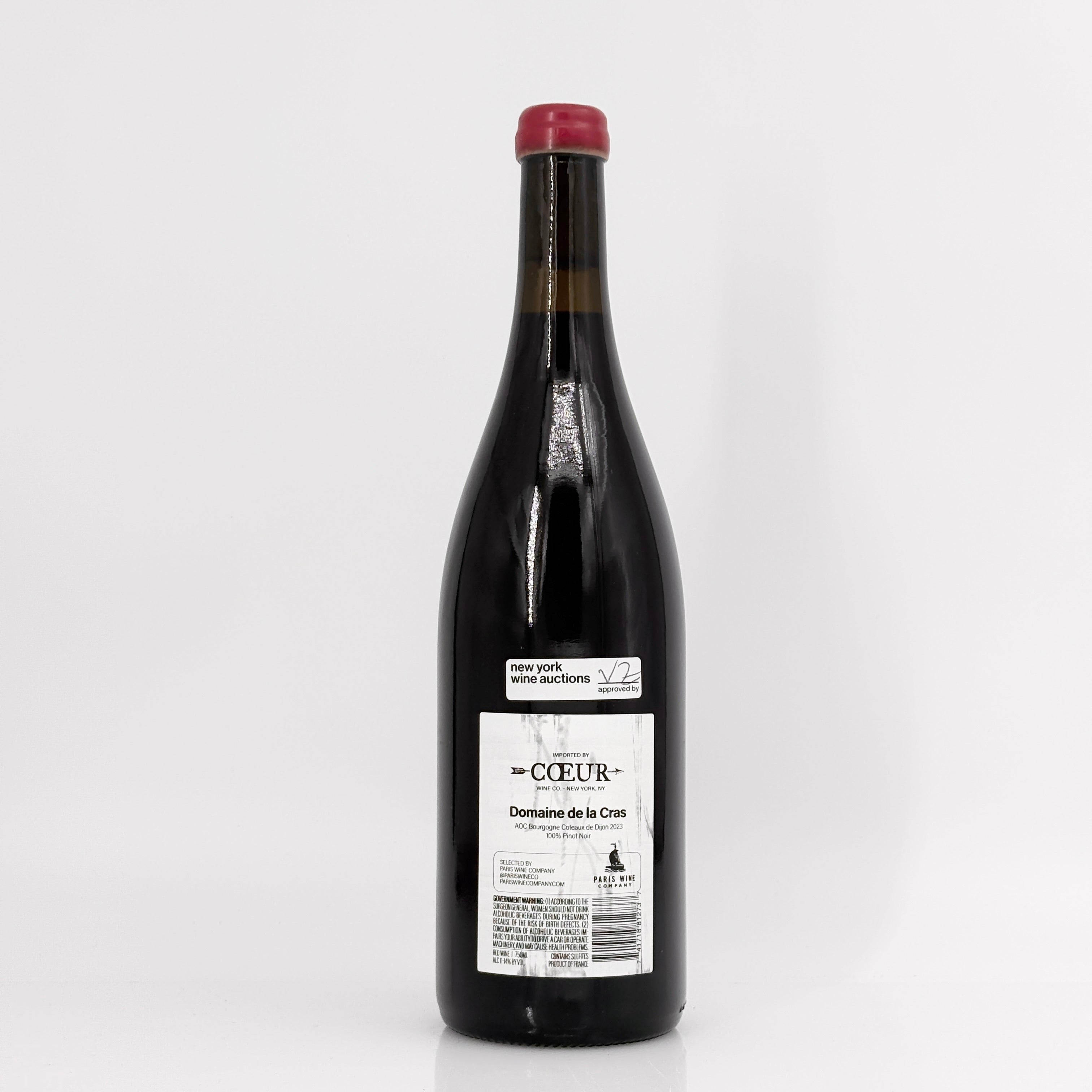 2023 Domaine de la Cras (Marc Soyard) Bourgogne Coteaux de Dijon Rouge, Burgundy, France