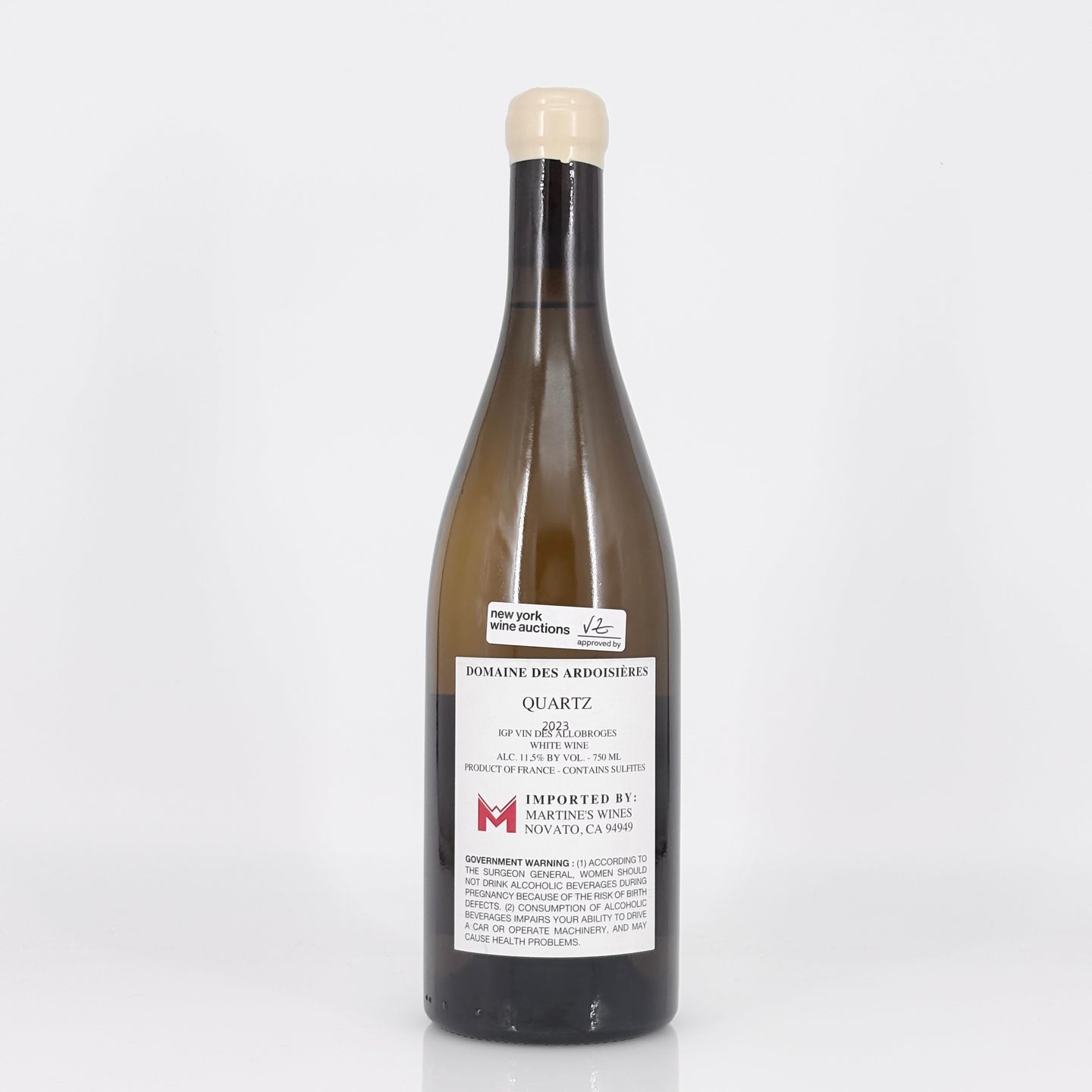 2023 Domaine des Ardoisieres Cuvee Quartz, IGP Vin des Allobroges, France