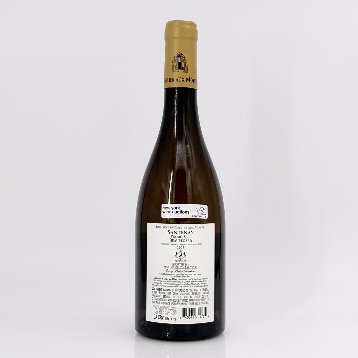 2023 Domaine du Cellier aux Moines Beauregard Santenay Premier Cru, France