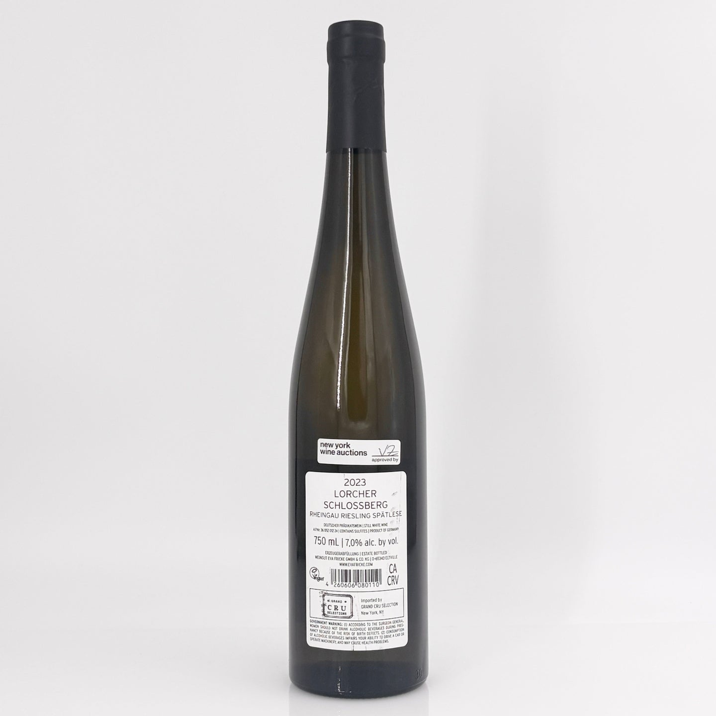 2023 Eva Fricke Lorcher Schlossberg Riesling Spatlese Rheingau, Germany