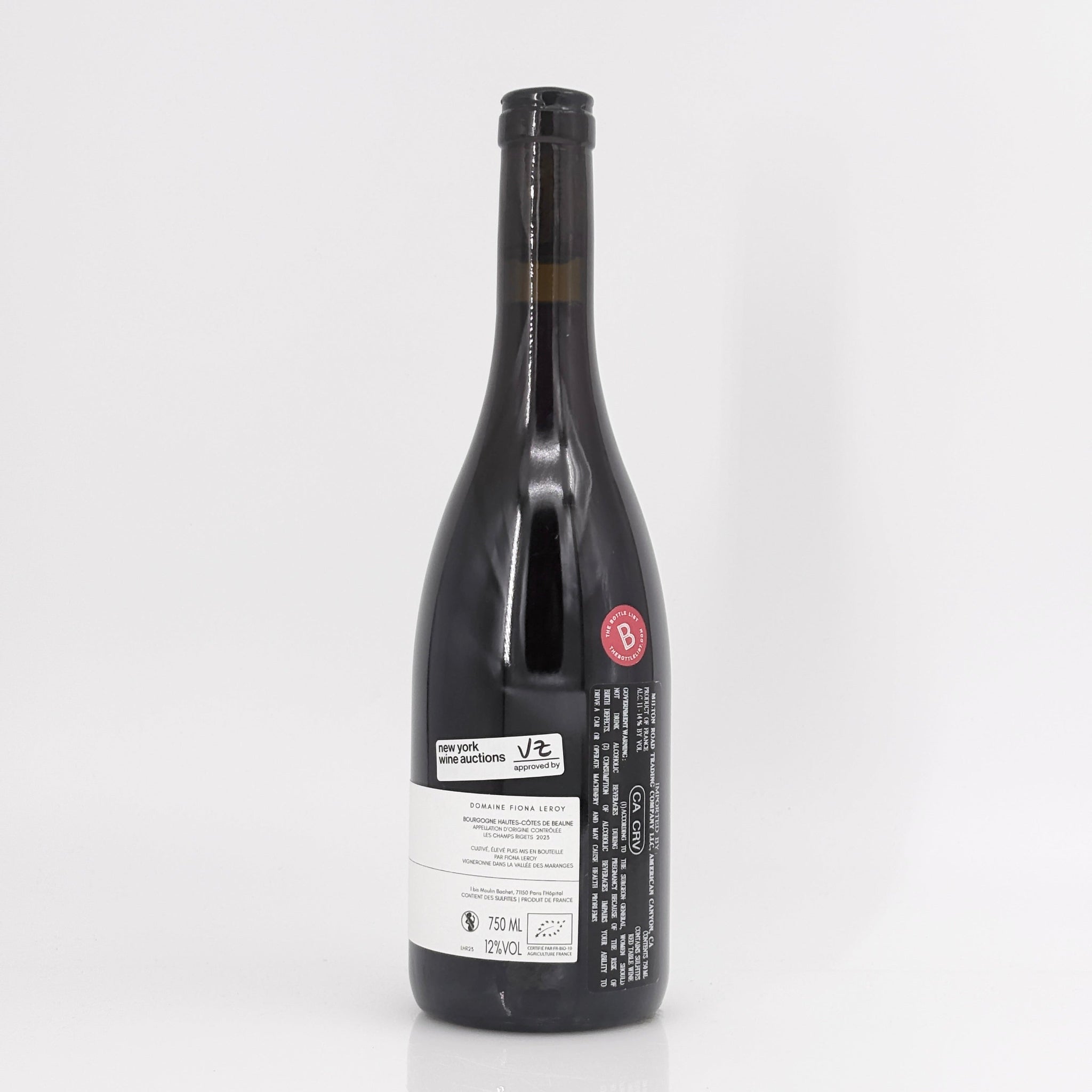 2023 Fiona Leroy Bourgogne Hautes Cotes de Beaune 'Les Champs Rigets' Burgundy, France