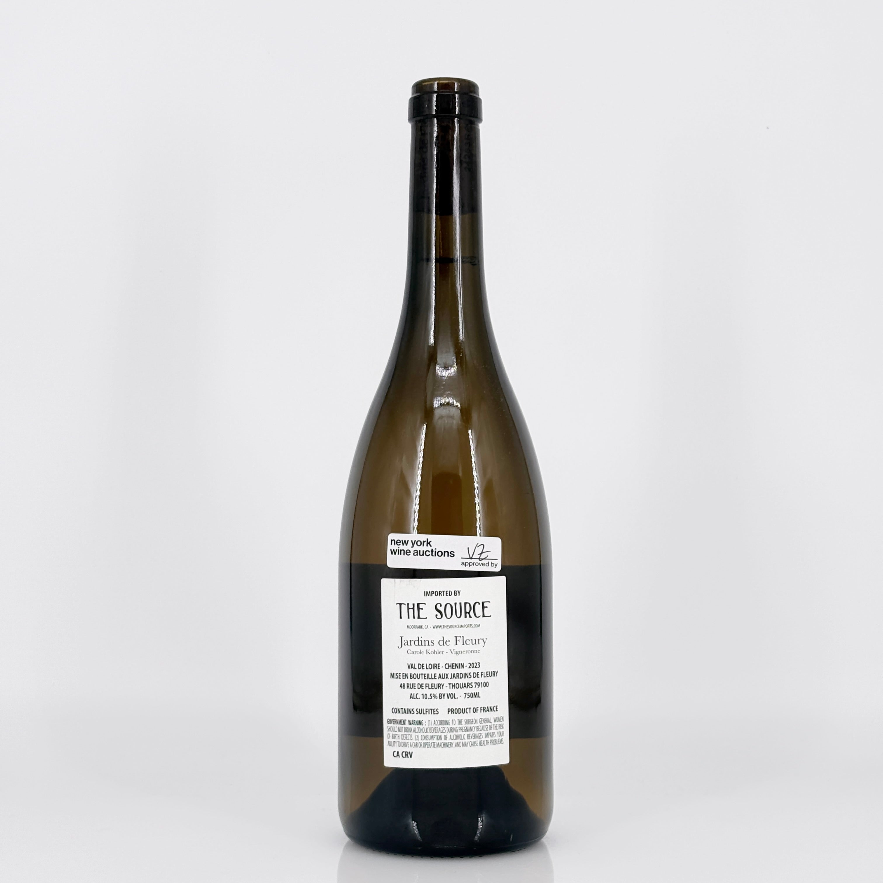 2023 Jardins de Fleury 'Source' Blanc Chenin Blanc, IGP Val de Loire, France