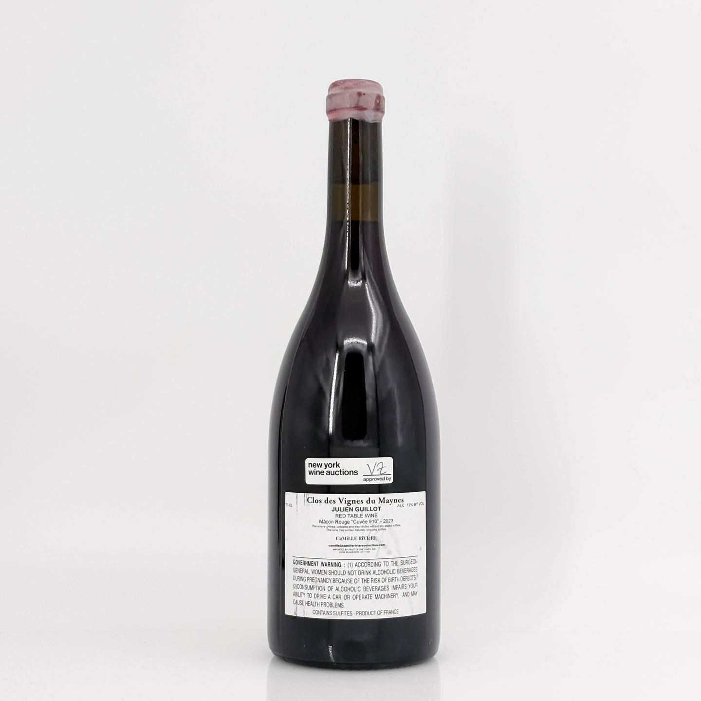 2023 Julien Guillot - Clos des Vignes du Maynes Macon Cruzille Cuvee 910 Burgundy, France