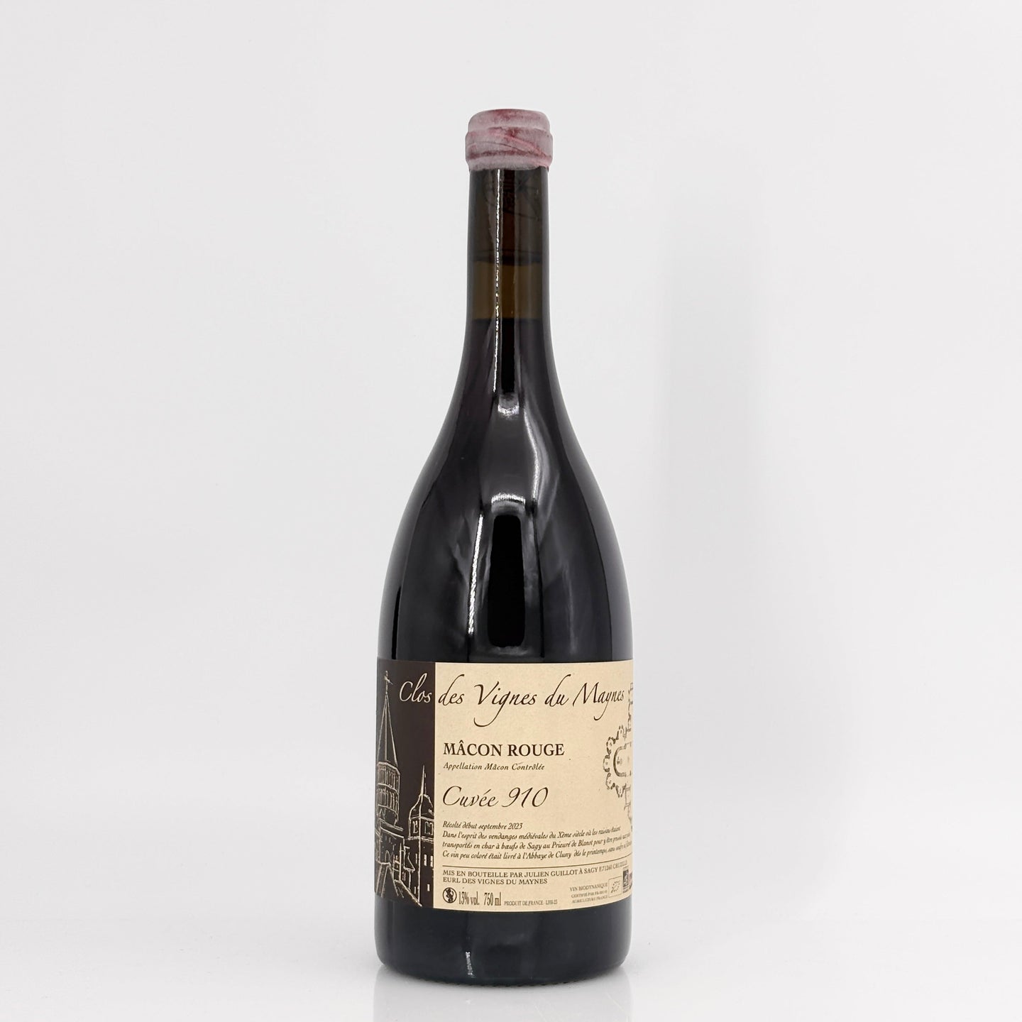 2023 Julien Guillot - Clos des Vignes du Maynes Macon Cruzille Cuvee 910 Burgundy, France