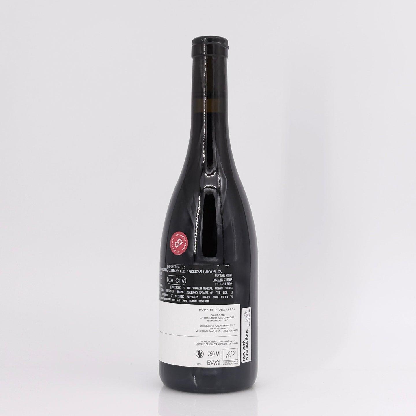 2023 Fiona Leroy Bourgogne Rouge Les Foultieres, Burgundy, France