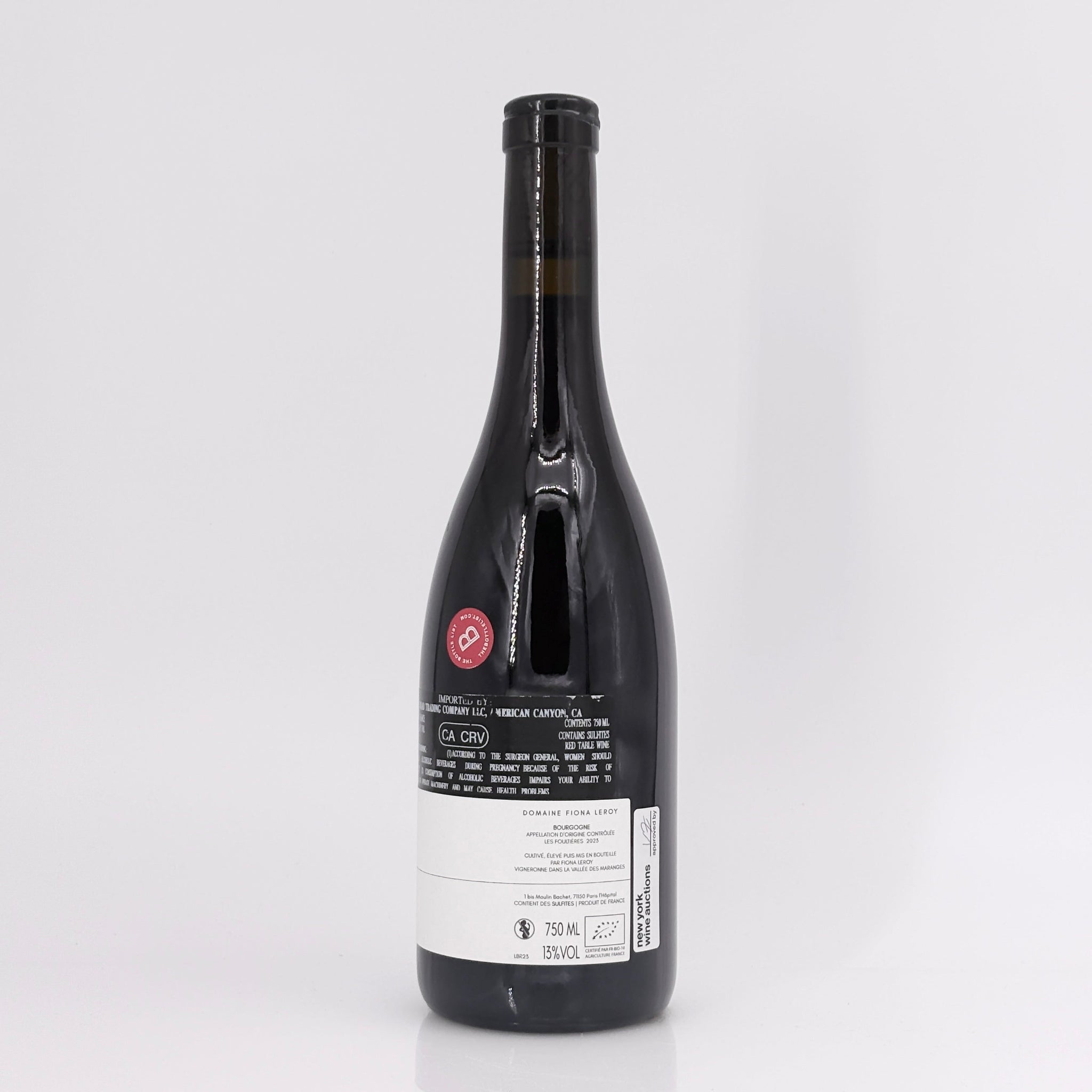 2023 Fiona Leroy Bourgogne Rouge Les Foultieres, Burgundy, France