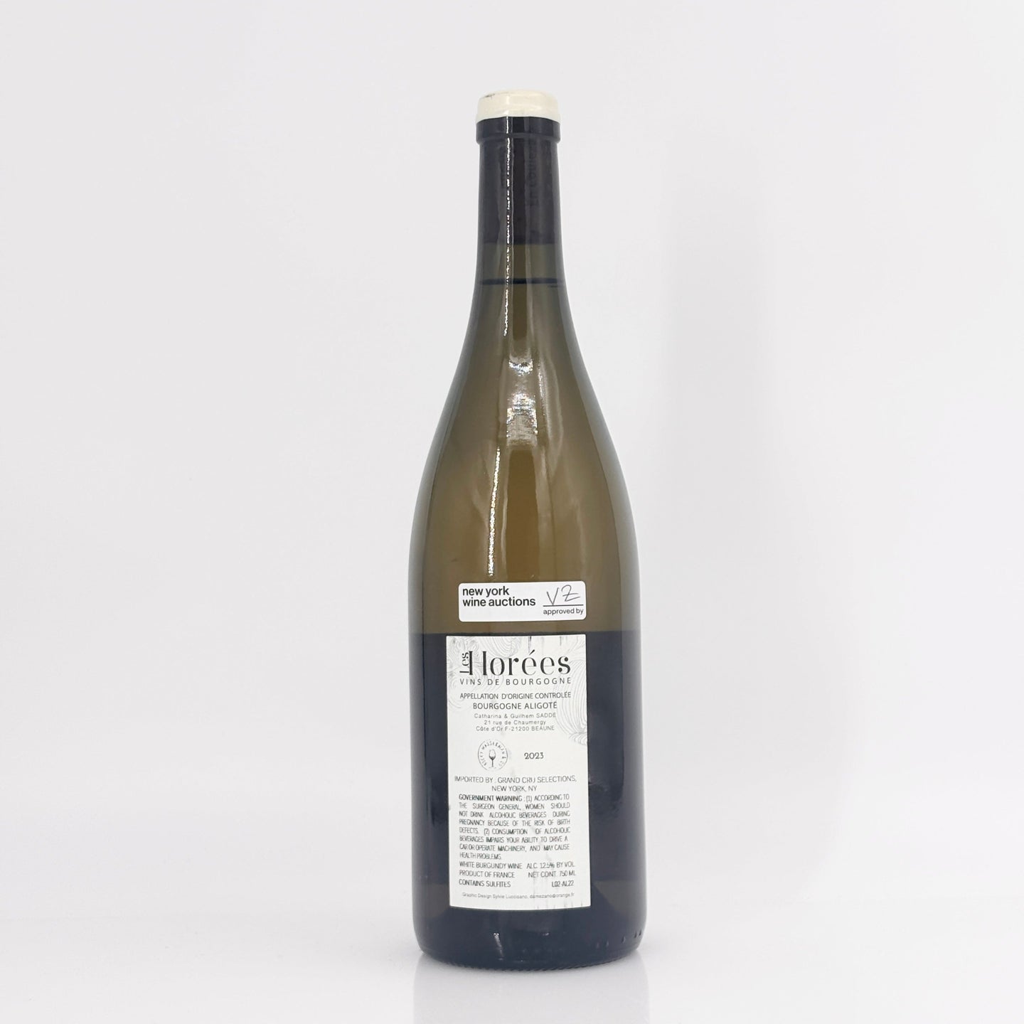 2023 Les Horées Bourgogne Aligote En Coulezain Burgundy, France