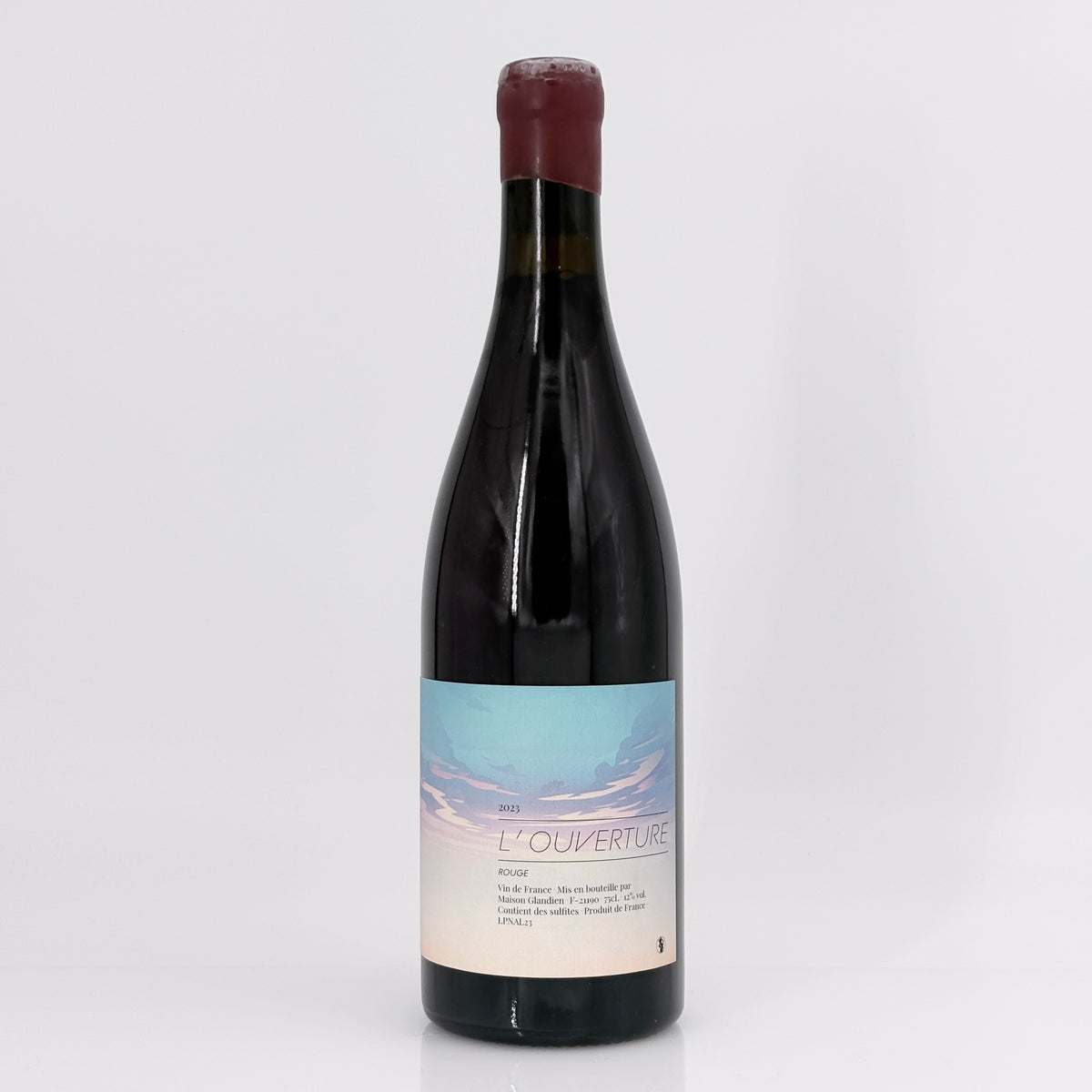 2023 Maison Glandien L'Ouverture Rouge, Vin de France