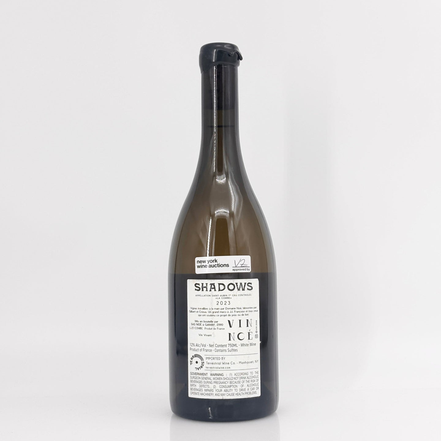 2023 Vin Noe La Combe 'Shadows' La Combe, Saint-Aubin Premier Cru, France