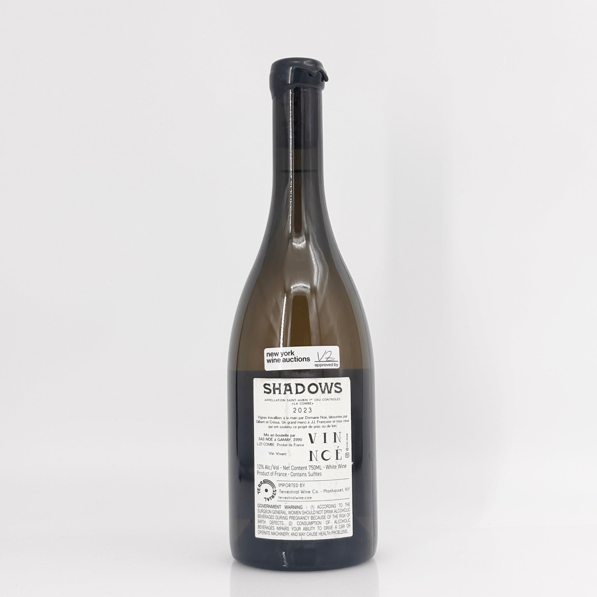 2023 Vin Noe La Combe 'Shadows' La Combe, Saint-Aubin Premier Cru, France