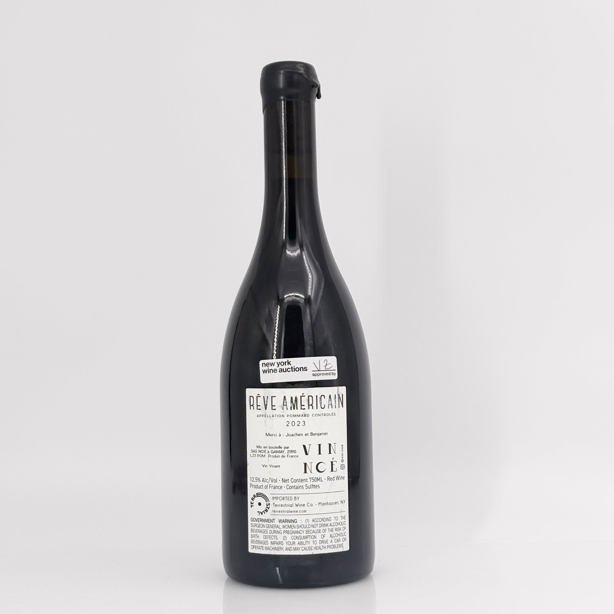 2023 Vin Noe Pommard 'Reve Americain', Cote de Beaune, France