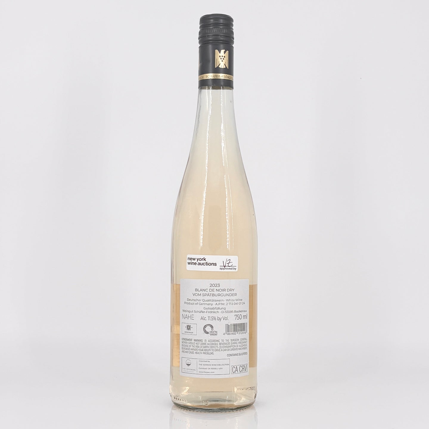 2023 Weingut Schafer-Frohlich Blanc de Noir Rose, Nahe, Germany