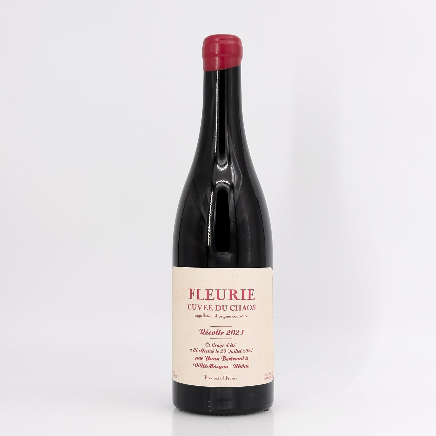 2023 Yann Bertrand Fleurie 'Cuvee du Chaos, Beaujolais, France