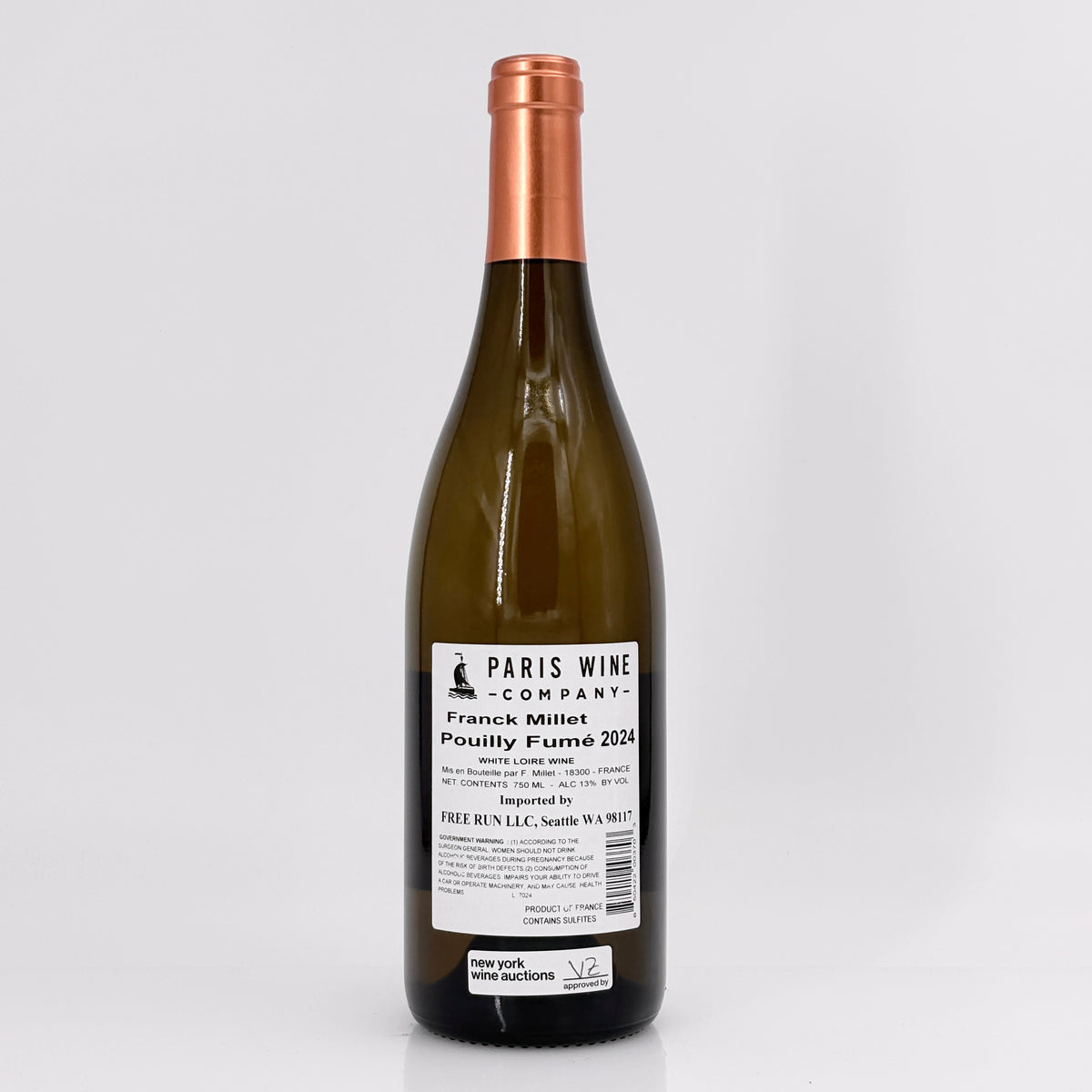 2024 Domaine Franck Millet Pouilly-Fume Loire, France