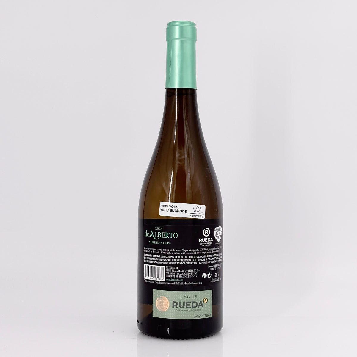 2024 Hijos de Alberto Gutierrez 'de Alberto' Sobre Lias Verdejo Rueda, Spain