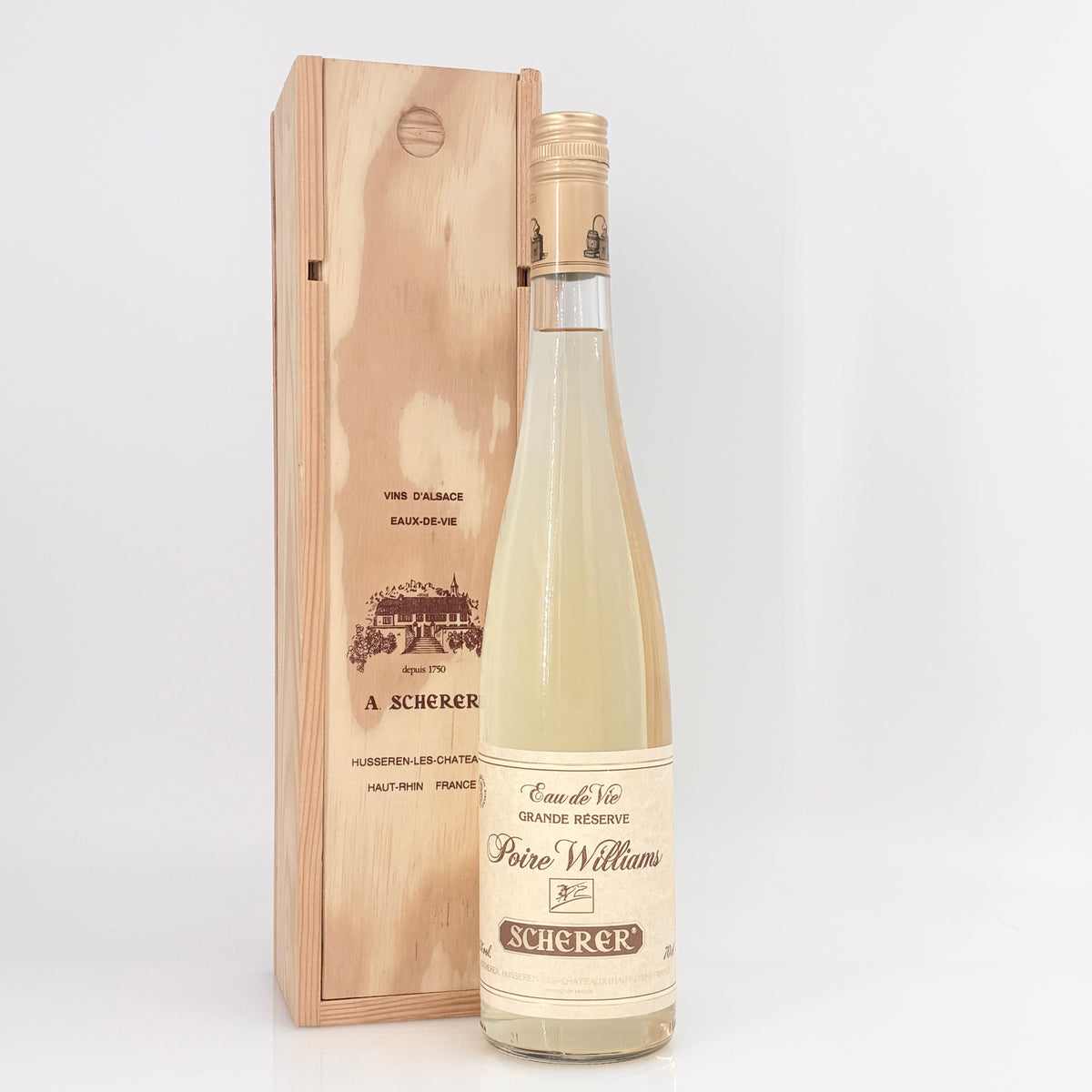 A. Schere Vins D' Alsace Grand Reserve Poire Williams OWC (Lot 1)