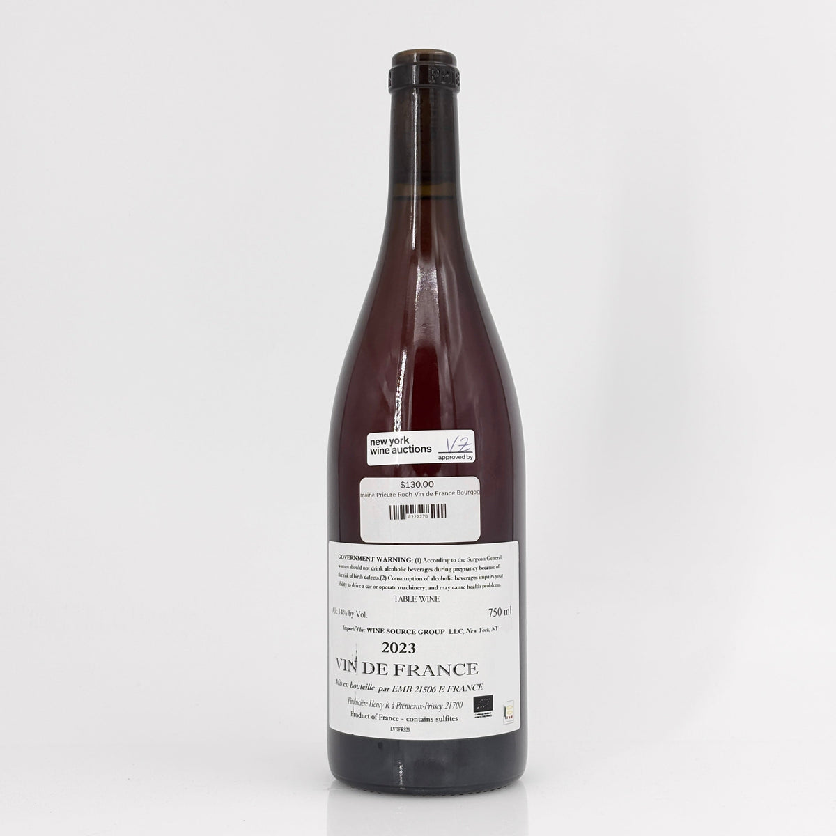 2023 Domaine Prieure Roch Bourgogne Rose 'Roses' Vin de France