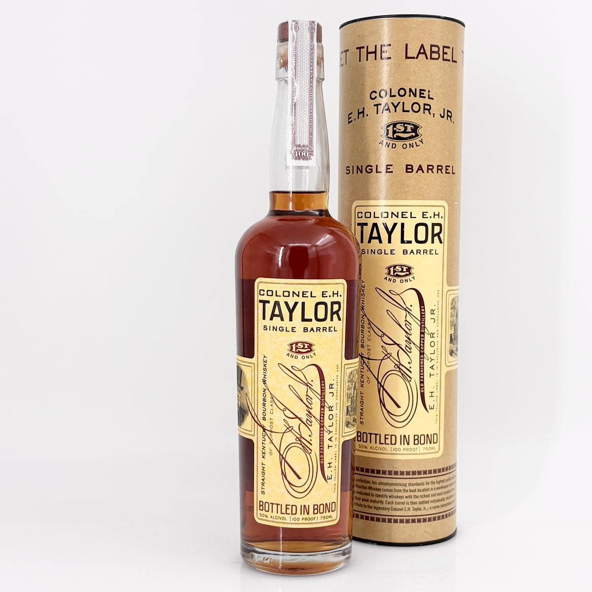 Colonel E.H. Taylor Single Barrel Straight Kentucky Bourbon Whiskey, Kentucky, USA