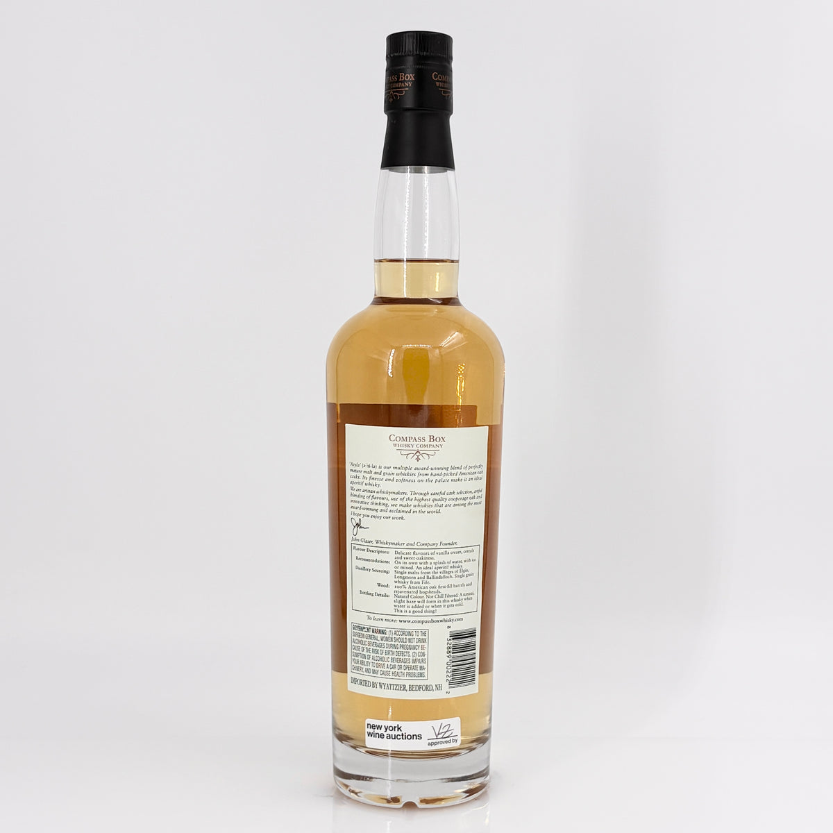 Compass Box Asyla Blended Scotch Whisky, Scotland