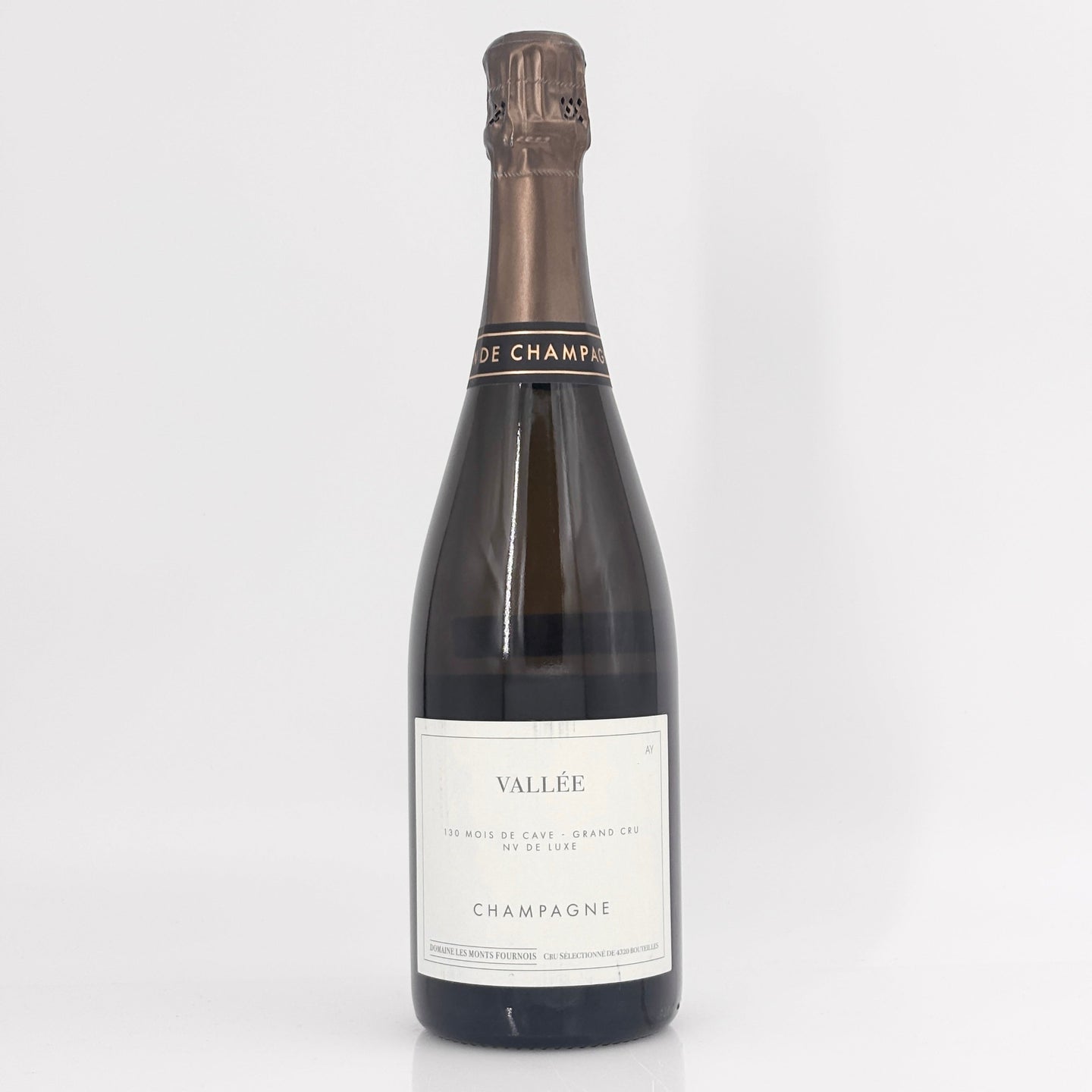 Domaine Les Monts Fournois 'Vallee' 75 Mois de Cave Mareuil - Ay Premier Cru Extra Brut Champagne, France NV