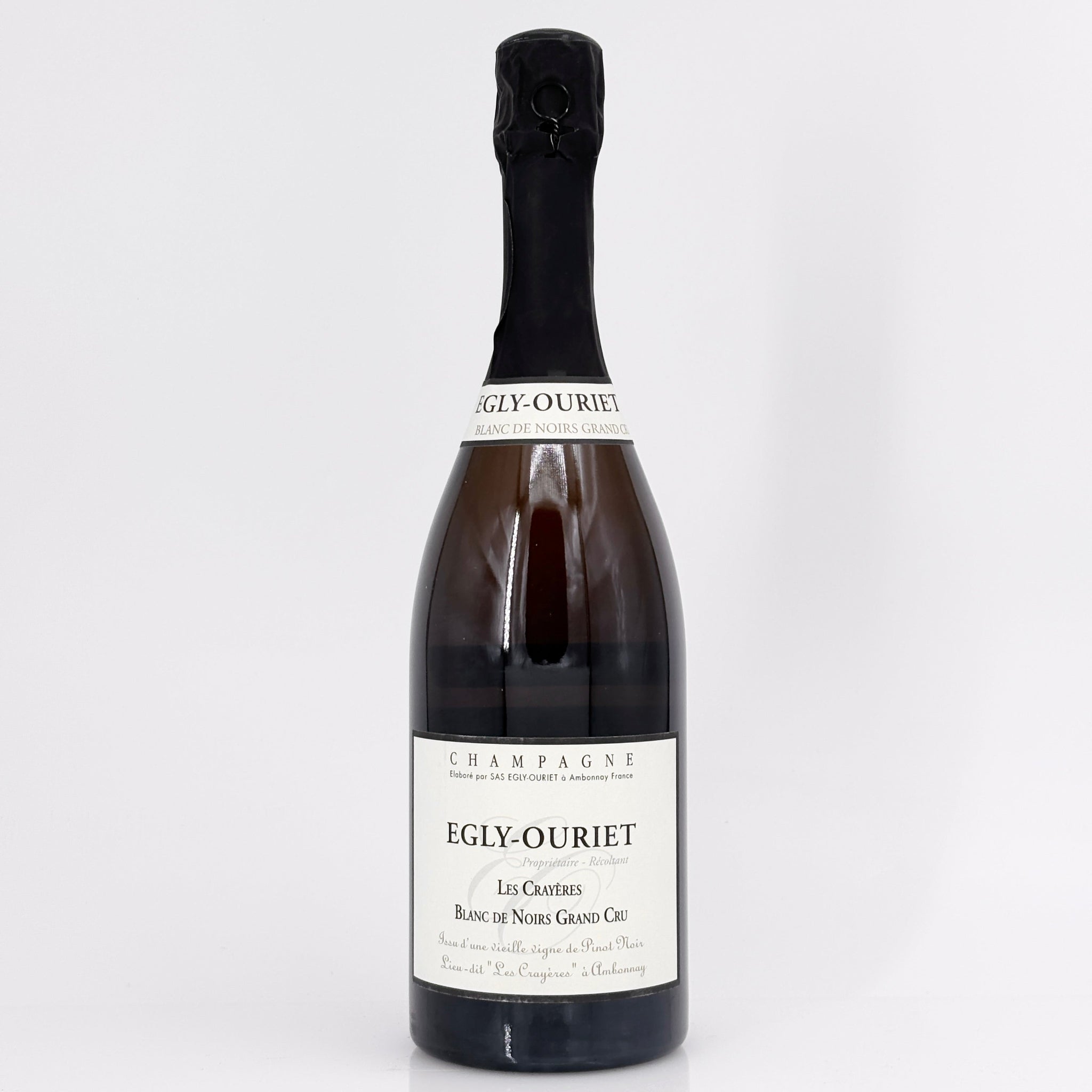 Egly-Ouriet 'Les Crayeres' Blanc de Noirs Vieilles Vignes Grand Cru Brut, Champagne, France (base 2017)