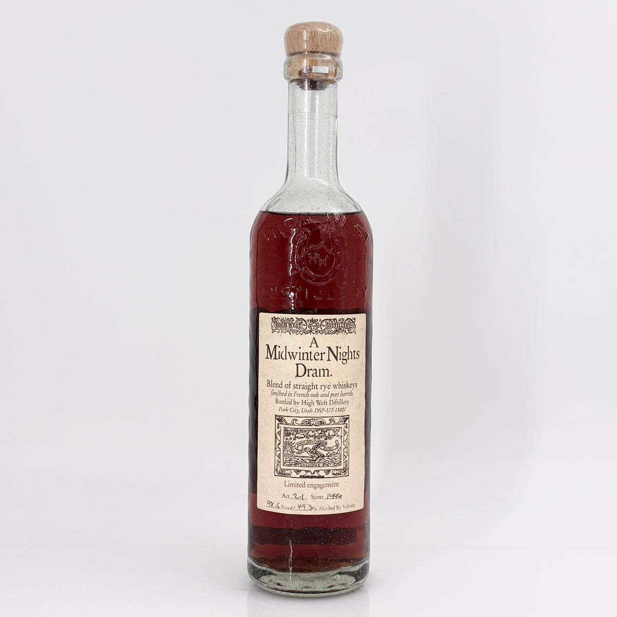 High West Distillery A Midwinter Night Dram Act 2.1 Scene 1446