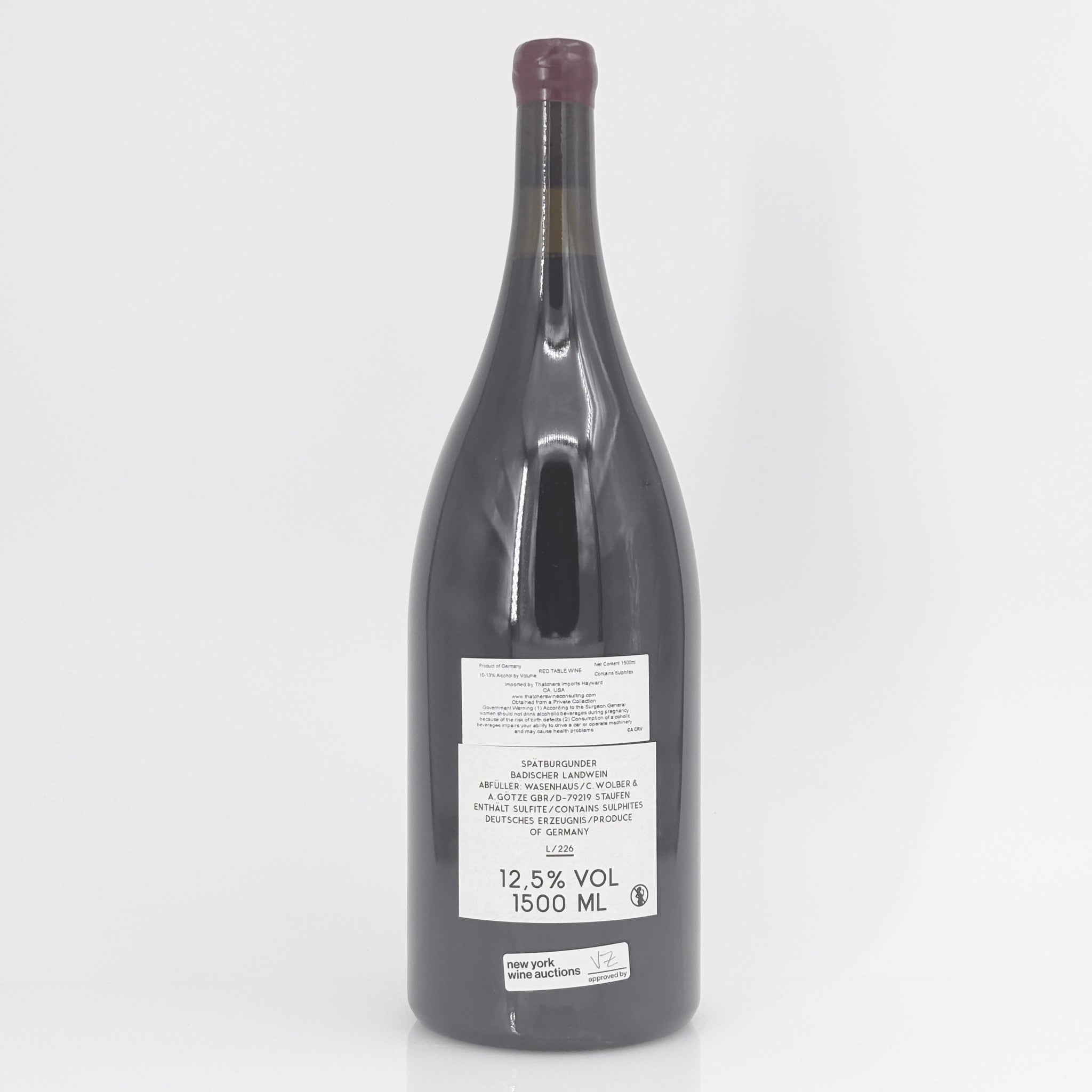 2022 Weingut Wasenhaus Spatburgunder Mohlin Baden, Germany 1.5L Magnum