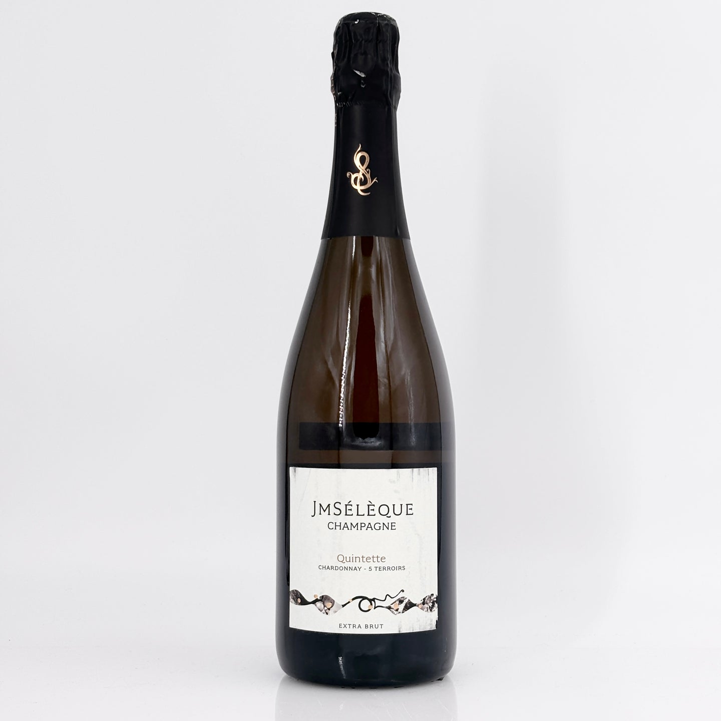 J-M Seleque 'Quintette' Chardonnay 5 Terroirs Extra Brut Champagne, France NV