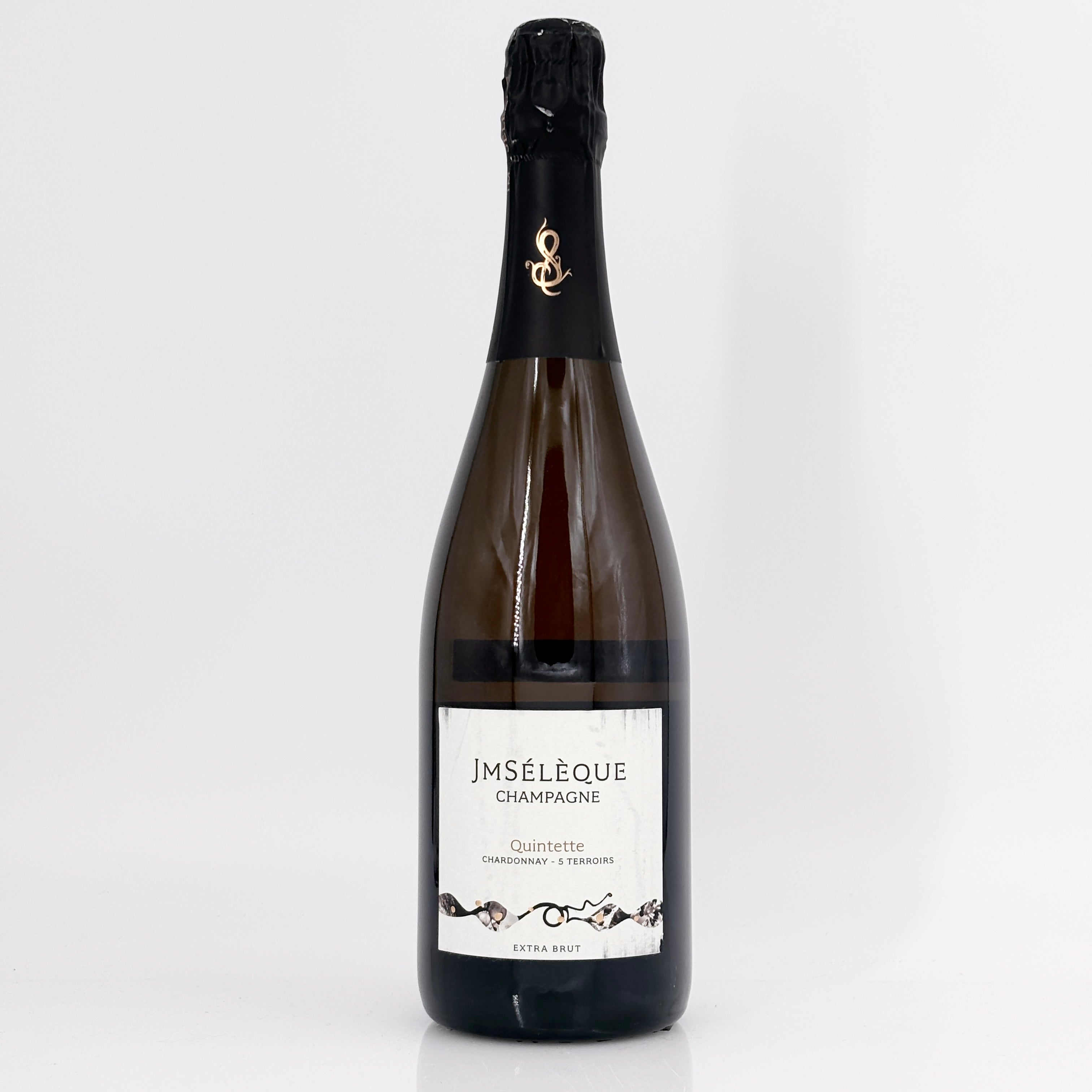 J-M Seleque 'Quintette' Chardonnay 5 Terroirs Extra Brut Champagne, France NV