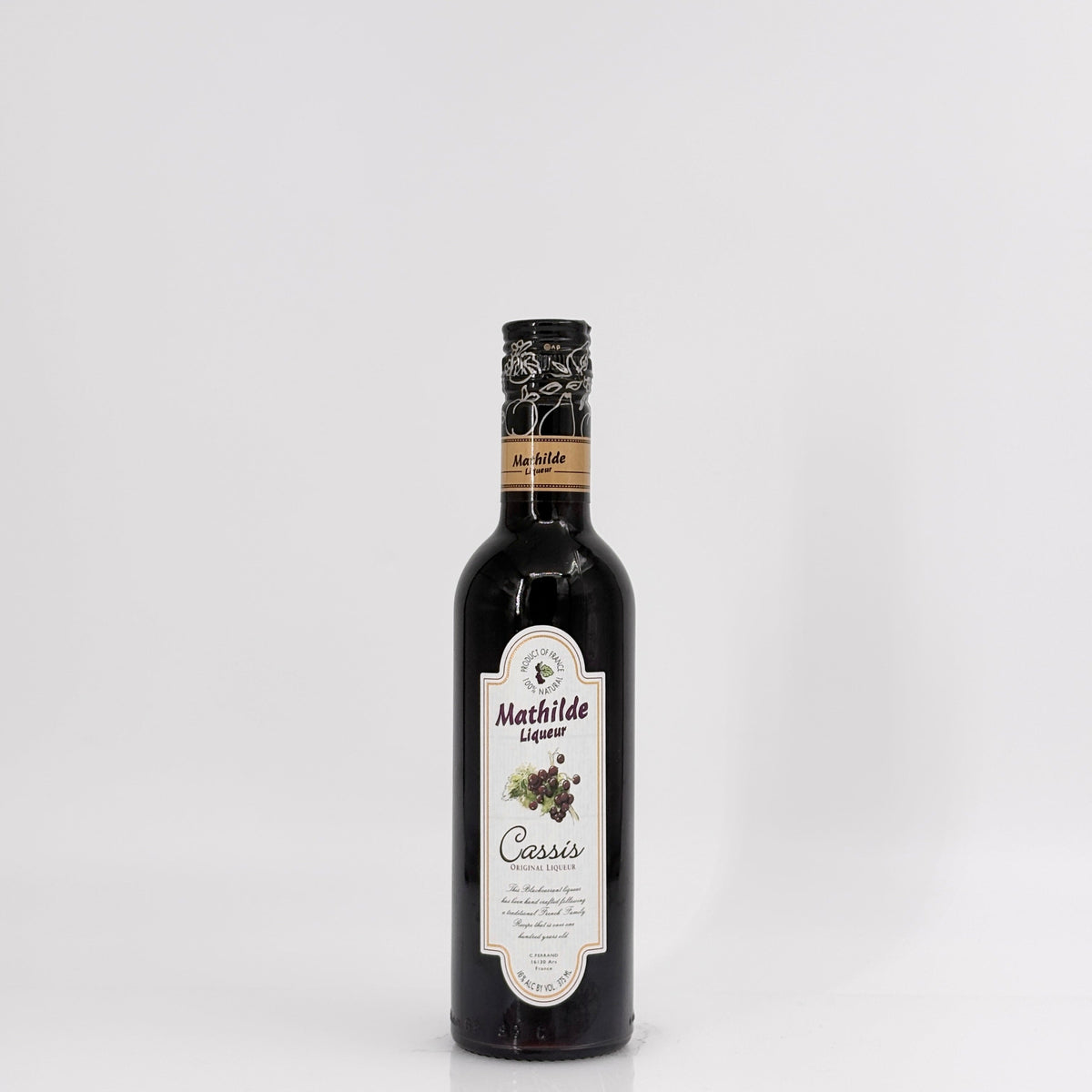 Mathilde Cassis Blackcurrant Liqueur France 375ml