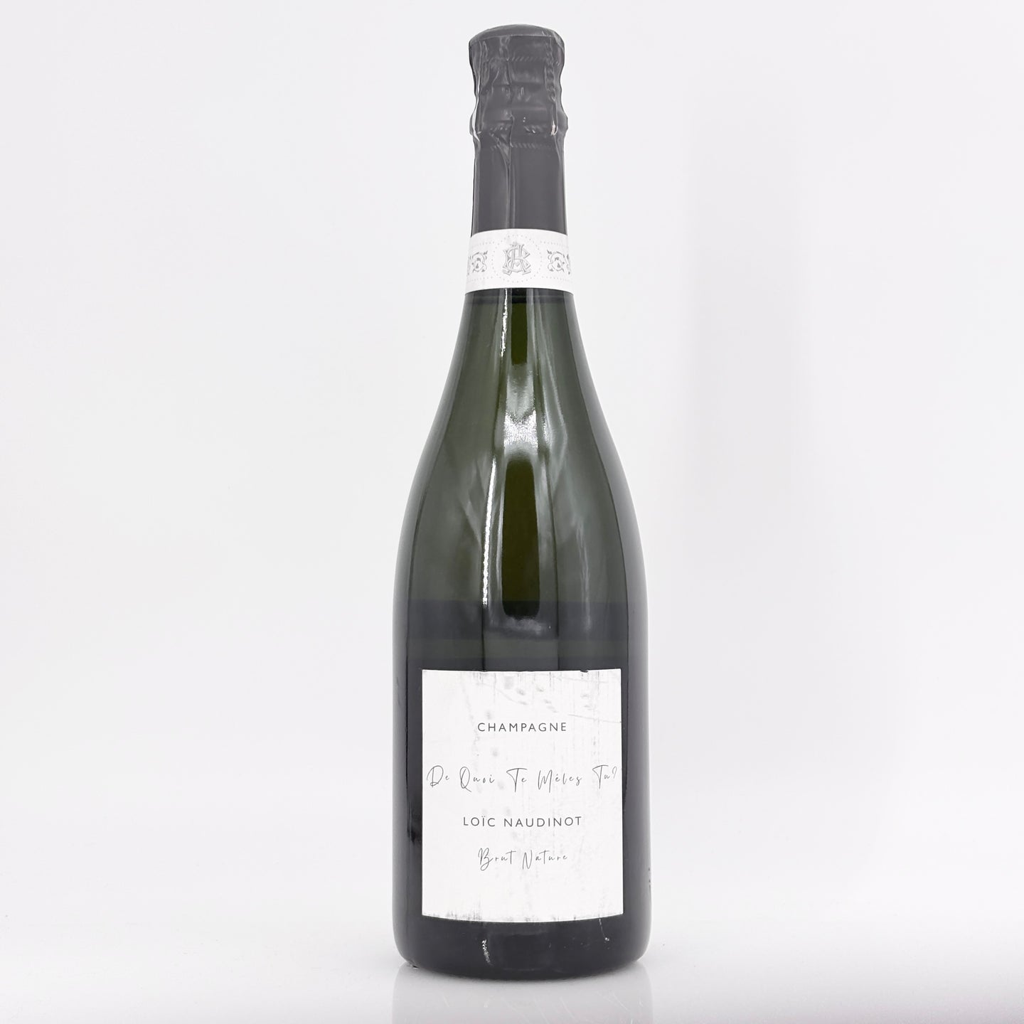 NV Amaury Beaufort De Quoi Te Meles Tu? Brut Nature, Champagne, France