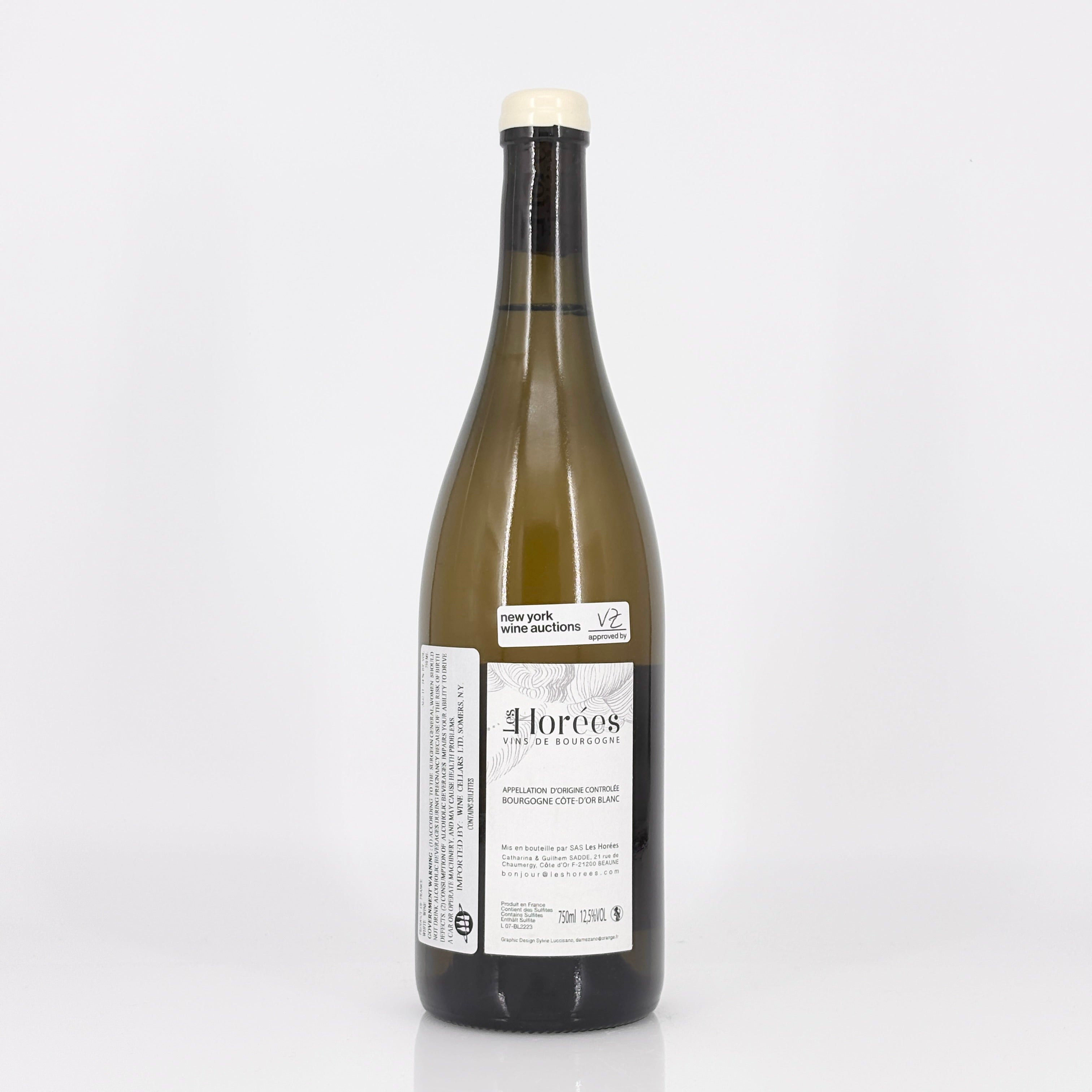 NV Les Horées Bourgogne Blanc, Burgundy, France (2022 base) [12-Bottle Lot]