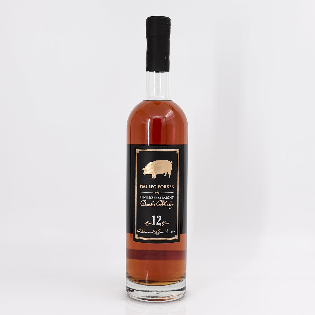 Peg Leg Porker 12 Year Old Tennessee Straight Bourbon Whiskey, Tennessee, USA