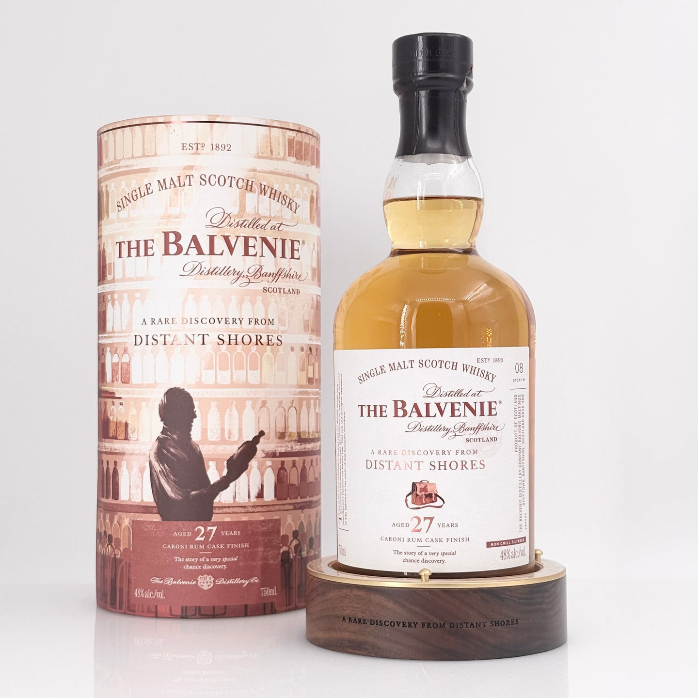 The Balvenie 27 Year Old Distant Shores Rum Cask Finish Single Malt Scotch Whisky Speyside, Scotland